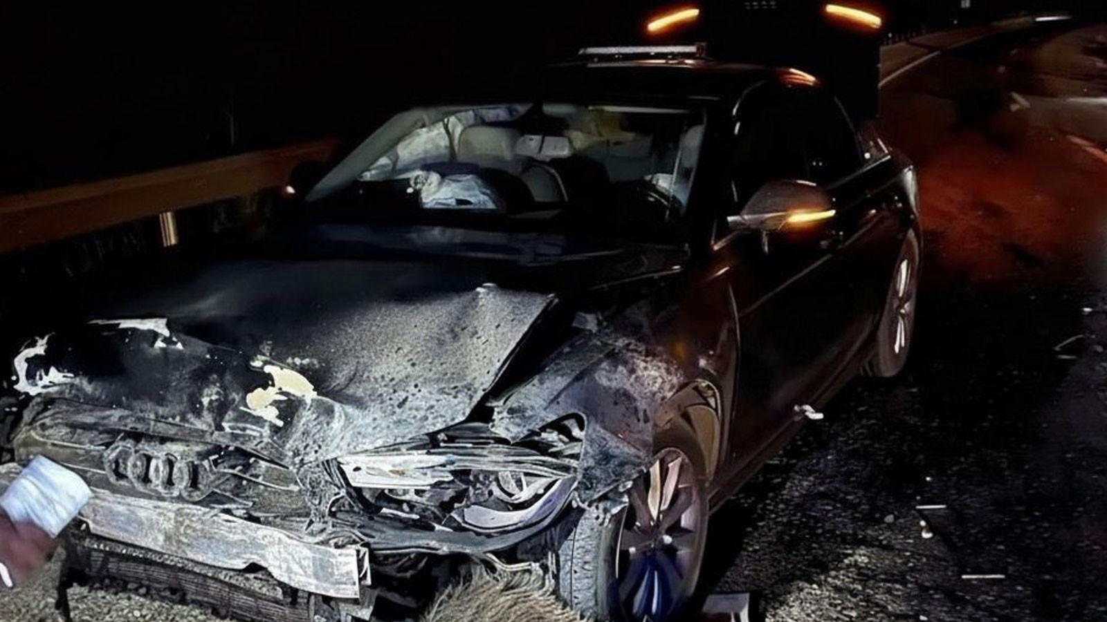 Sinop Belediye Başkanı Gürbüz'ün makam aracı domuz…
