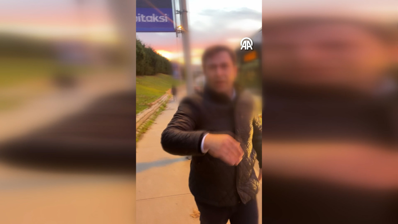 İETT şoförü yolcuya saldırdı! O anlar kamerada