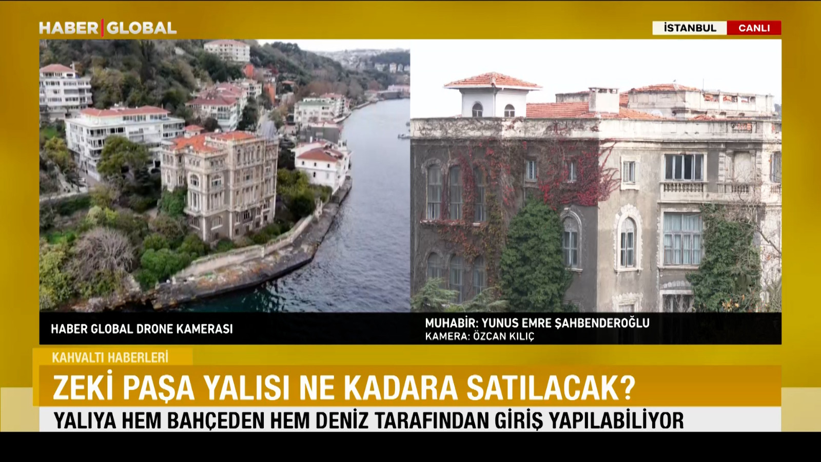 Boğaz'ın incisi Zeki Paşa Yalısı ne kadara satılacak?