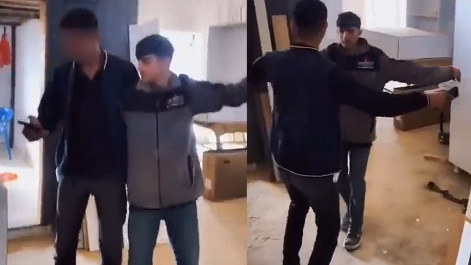 Makatına hava basılarak katledilmişti... İş yerinde halay çektiği görüntüler ortaya çıktı