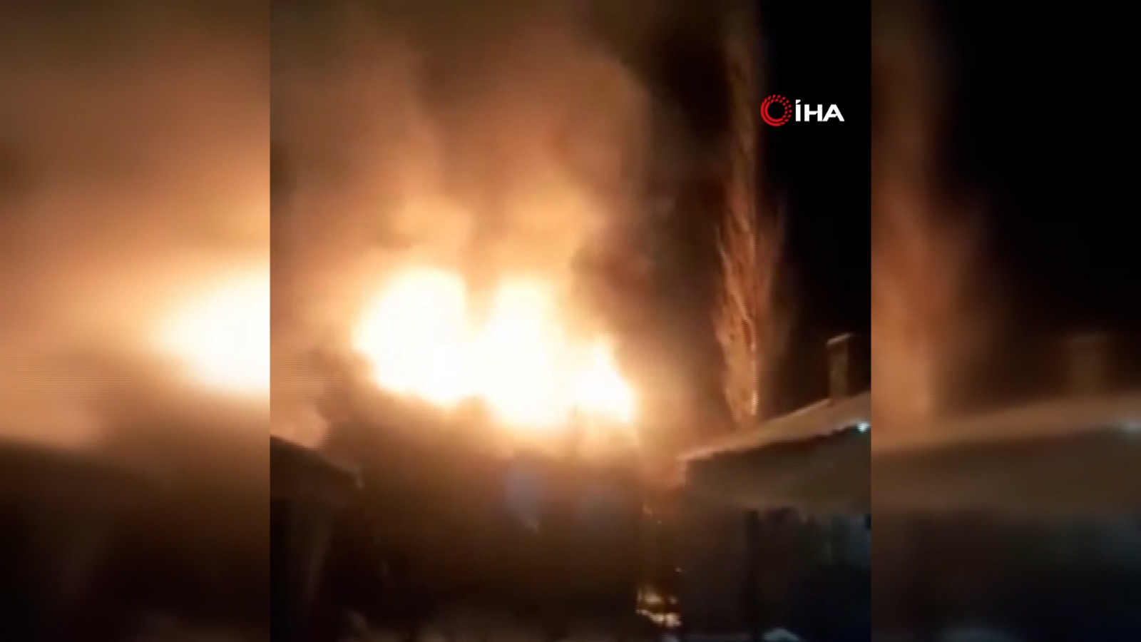 Yüksekova’da korkutan olay! Kalorifer kazan dairesi cayır cayır yandı