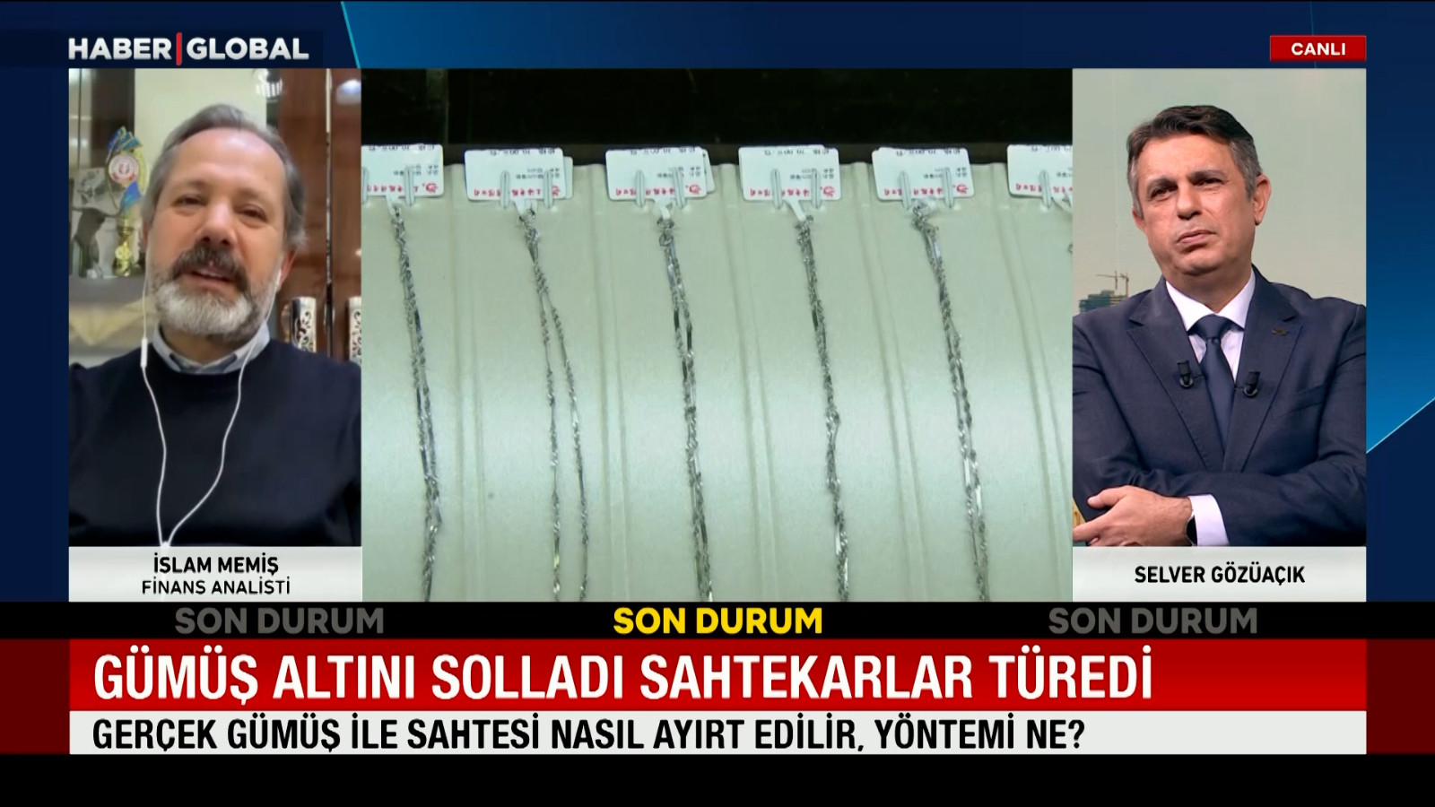 Sahte gümüş nasıl anlaşılır? İslam Memiş anlattı