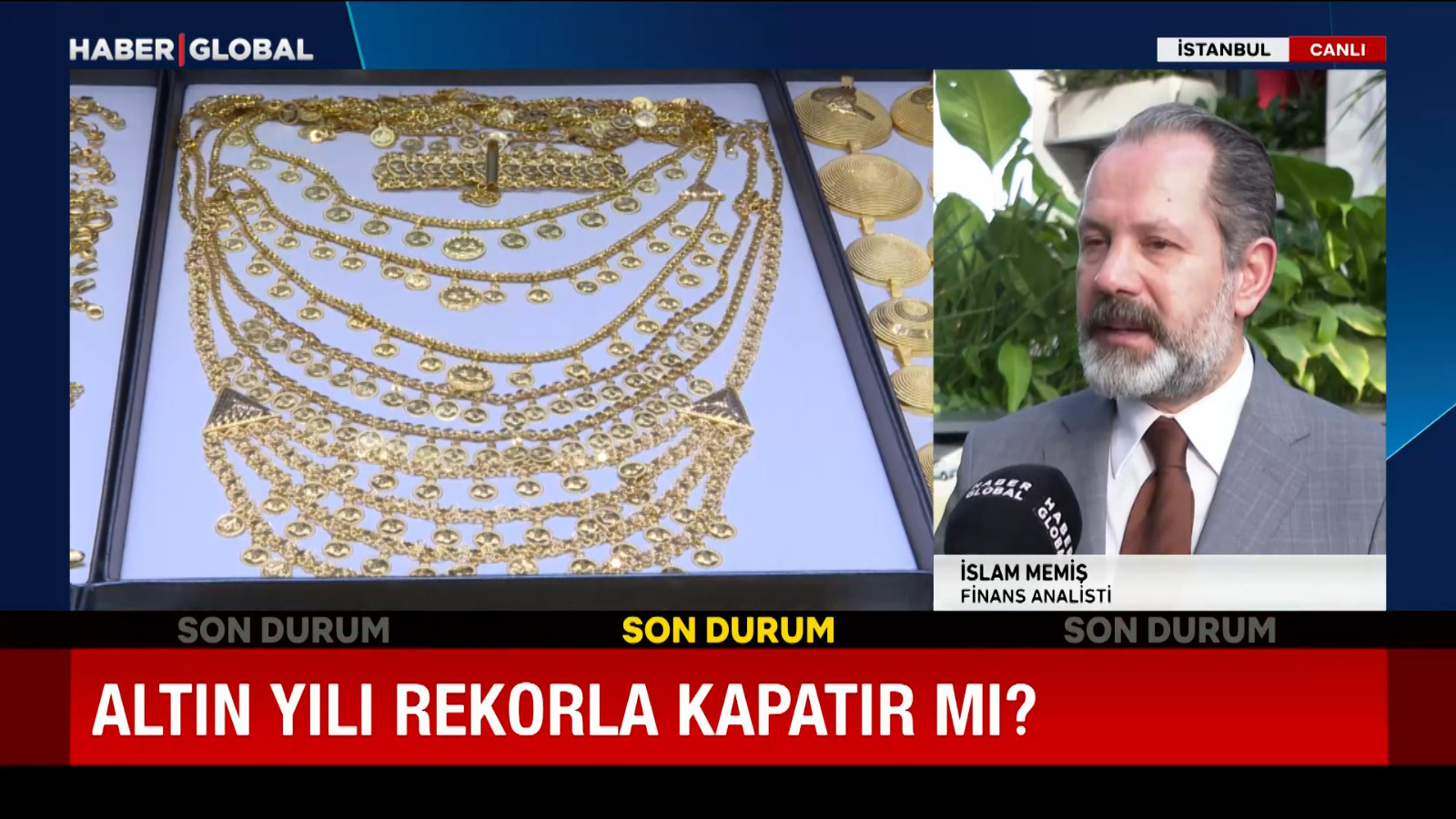 Altın artacak mı, düşecek mi? İslam Memiş değerlendirdi