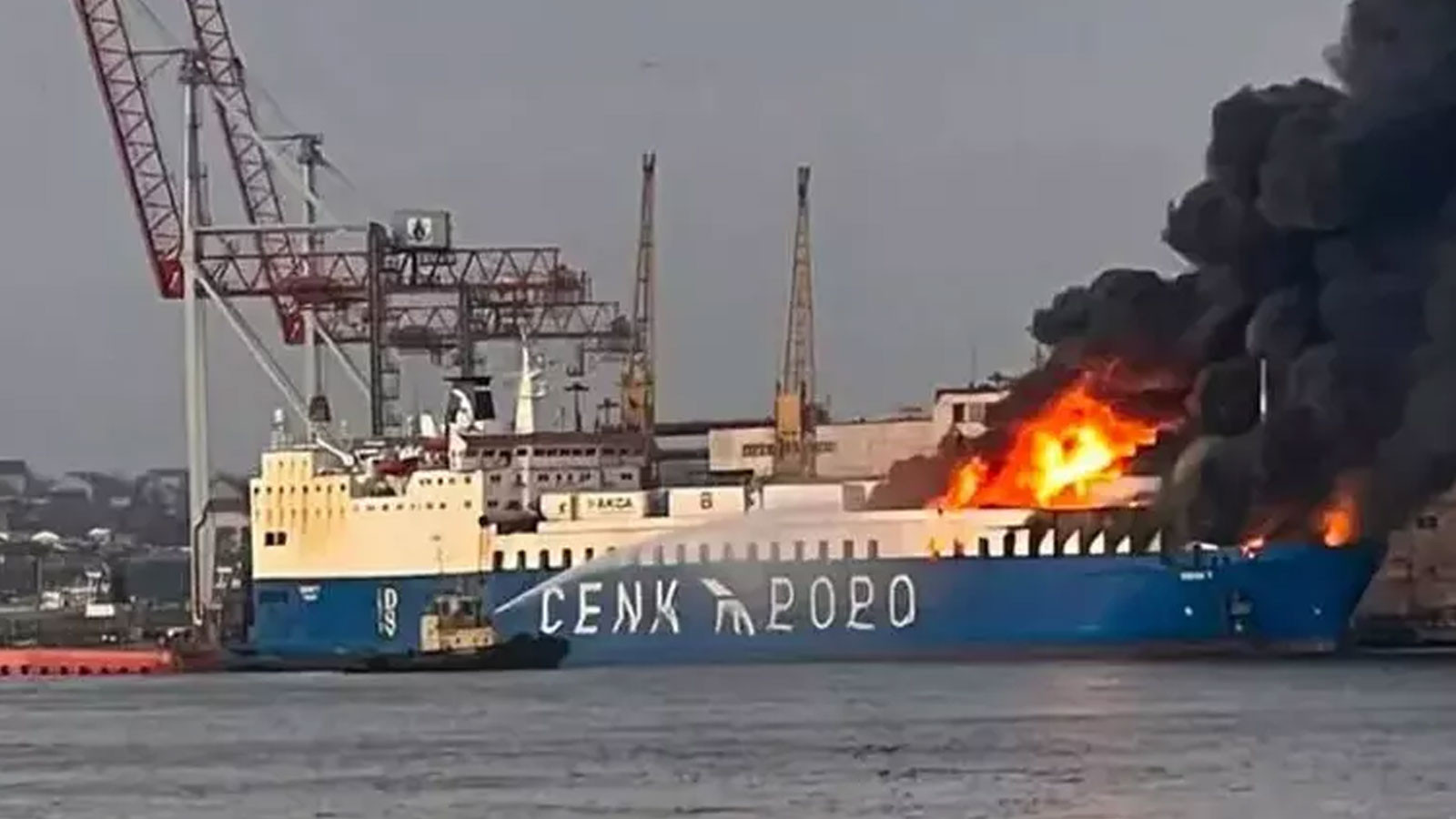 Ukrayna'da Türk gemisine saldırı!