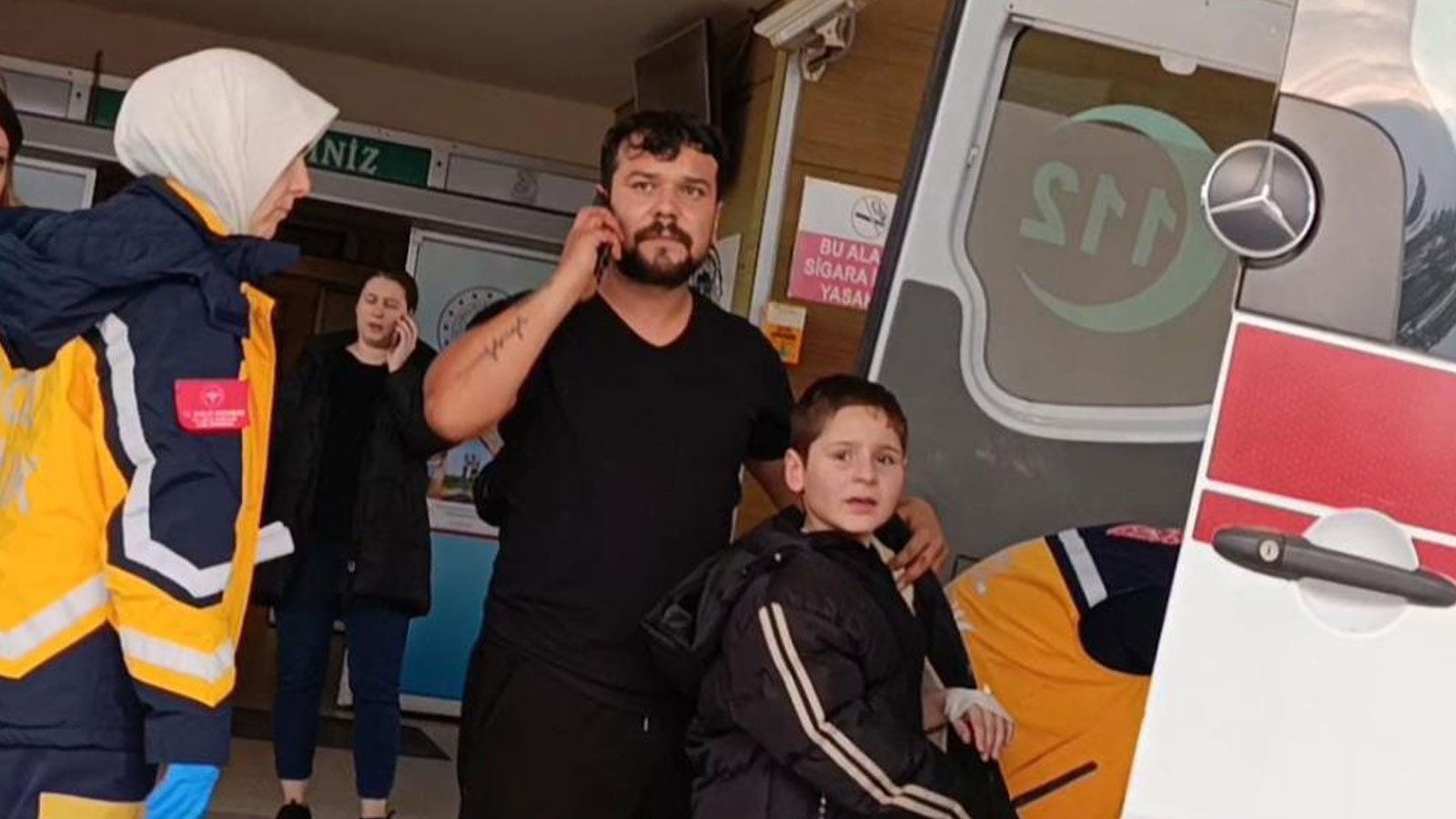 Nacakla oynayan 7 yaşındaki çocuk kabusu yaşadı