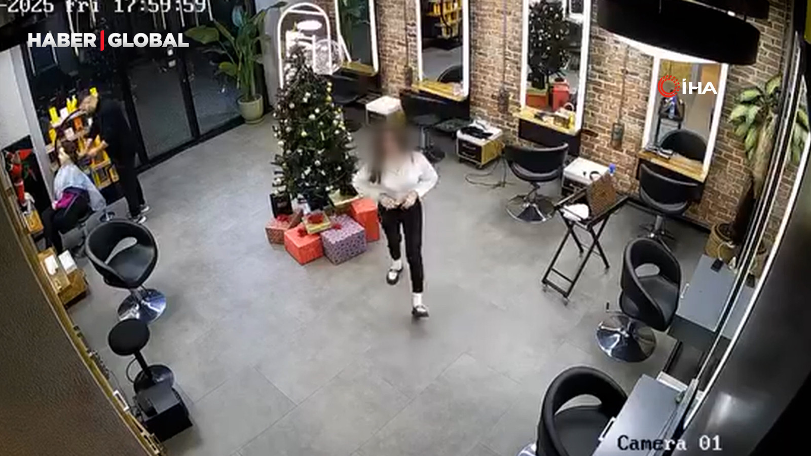 Saçına 3 bin liralık işlem yaptıran kadın, "Kartım arabada" deyip böyle kaçtı