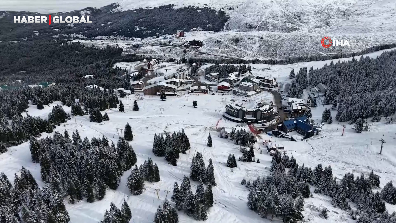 Uludağ'da sezon öncesi hazırlıklar tam gaz sürüyor