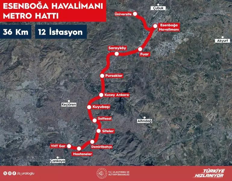 Ankara'ya yeni metro hattı! Çalışmaların başlayacağı tarih açıklandı - Resim: 5