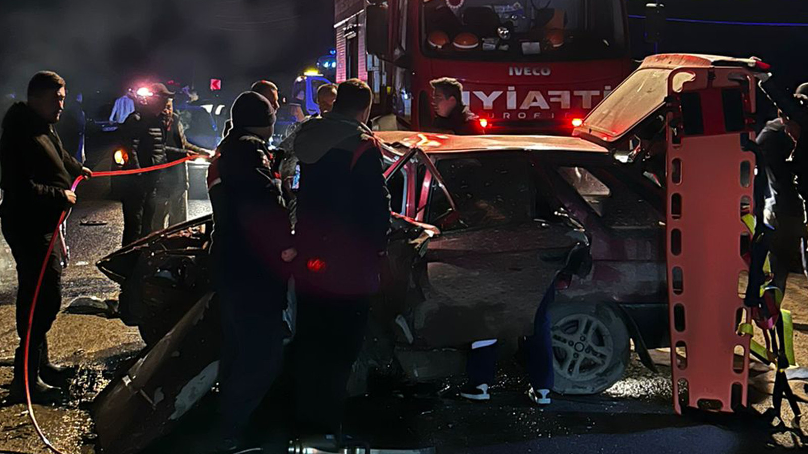 Bolu’da Abant yolunda feci kaza! Çok sayıda yaralı var