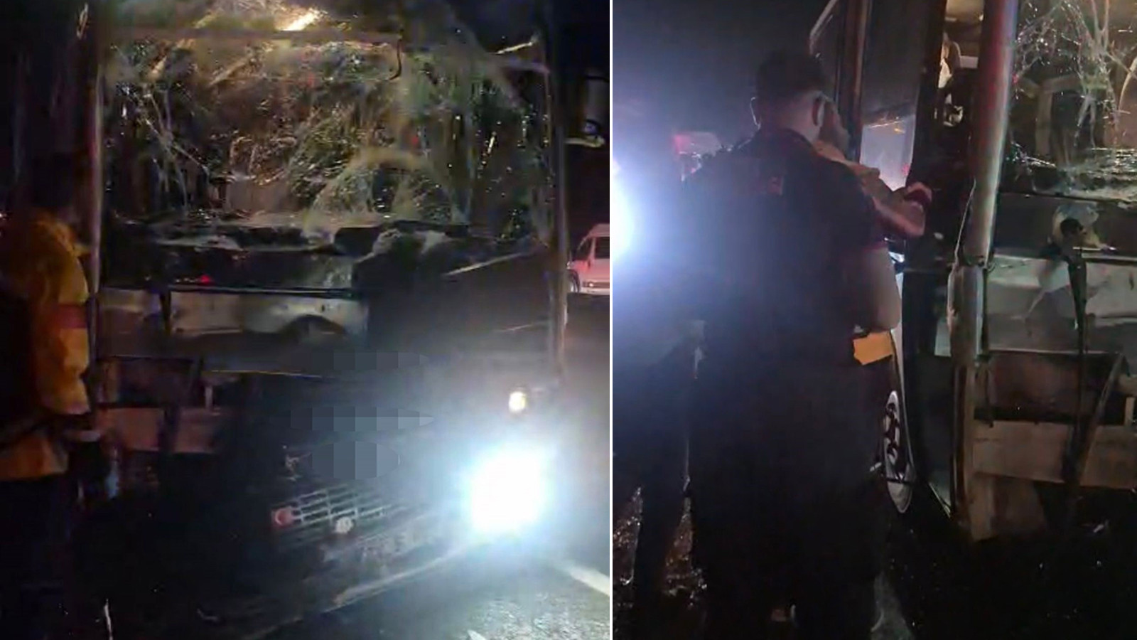 Batman’da otobüs ile çekici çarpıştı! Çok sayıda yaralı var