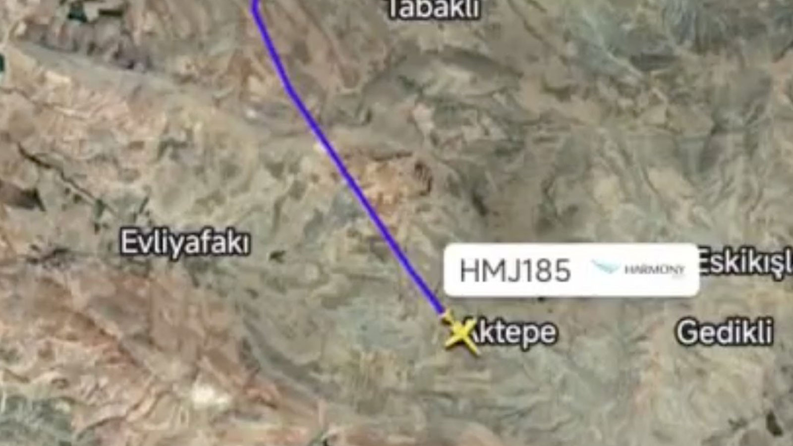 Libya Genelkurmay Başkanını taşıyan Falcon-50 tipi jet düştü! Uçağın enkazına ulaşıldı