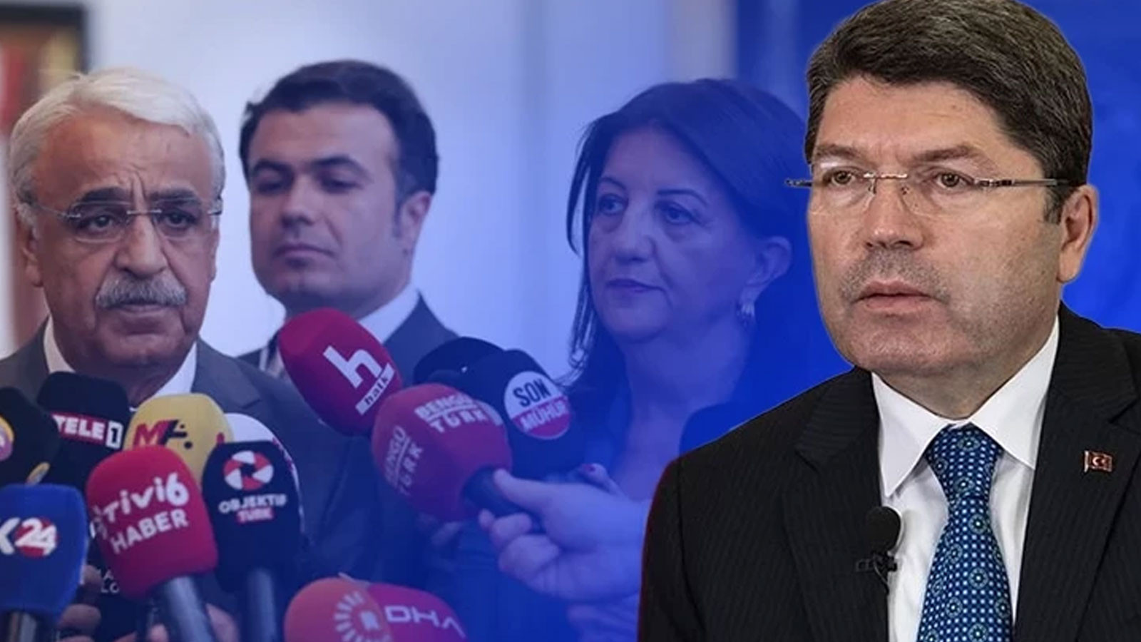 DEM heyeti, Adalet Bakanı Tunç'u ziyaret etti! İlk açıklama geldi