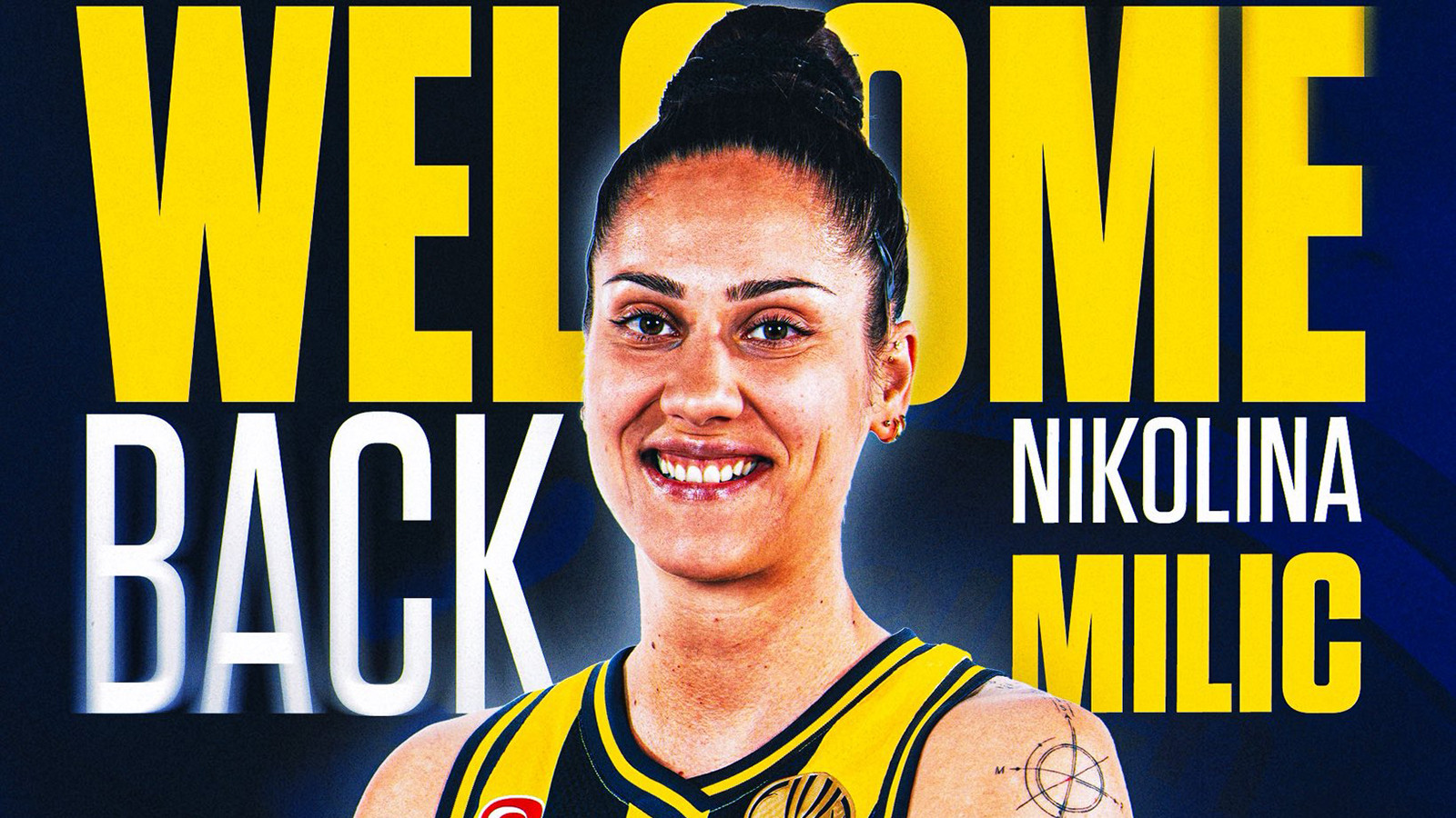Nikolina Milic yeniden Fenerbahçe Opet'te