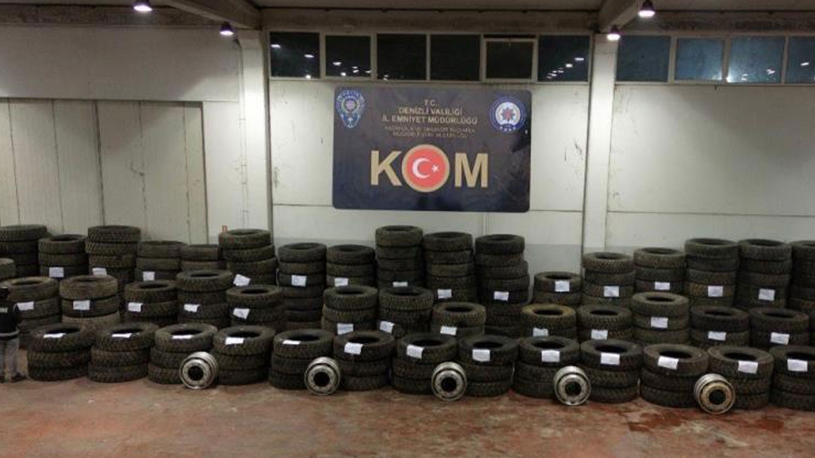 Piyasa değeri 3 milyon TL olan kaçak mala el konuldu