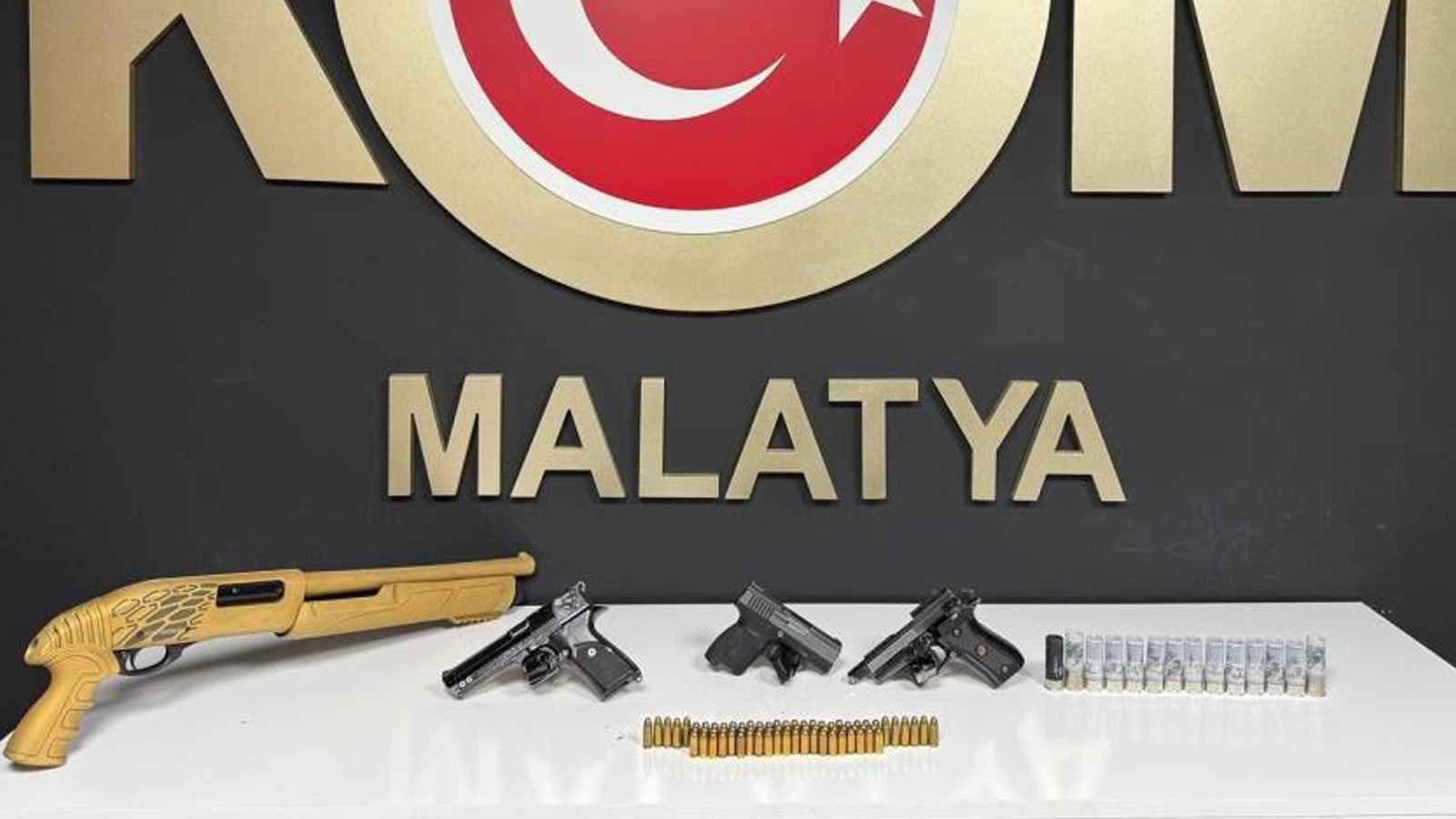 Malatya’da ruhsatsız silah operasyonu: 1 gözaltı