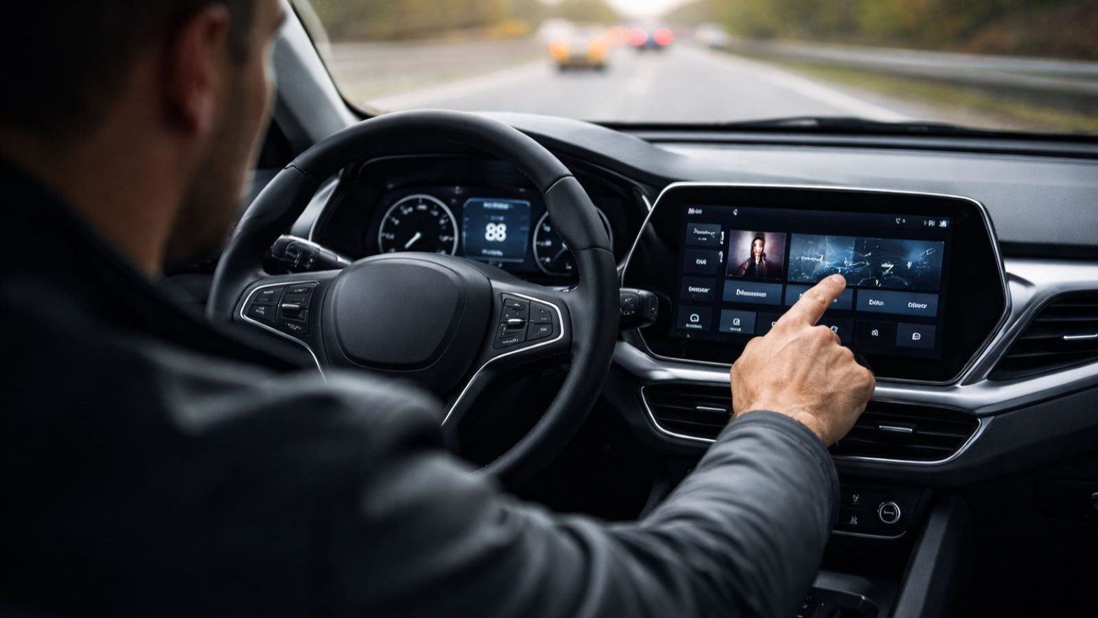 Otomobillerdeki dokunmatik ekranlar kaza sebebi: İlginç deneyin sonuçları açıklandı