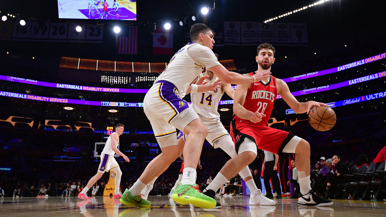 NBA'de Alperen Şengün Double-Double yaptı! Houston Rockets, Luka Doncic ve LeBron James'li Los Angeles Lakers'ı yendi