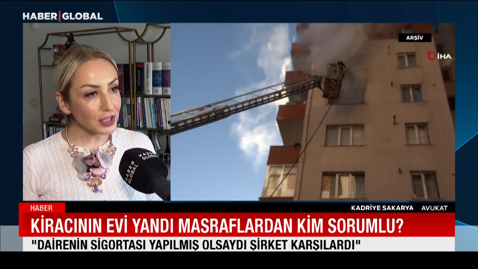 Kiracının evi yandı masraflardan kim sorumlu?