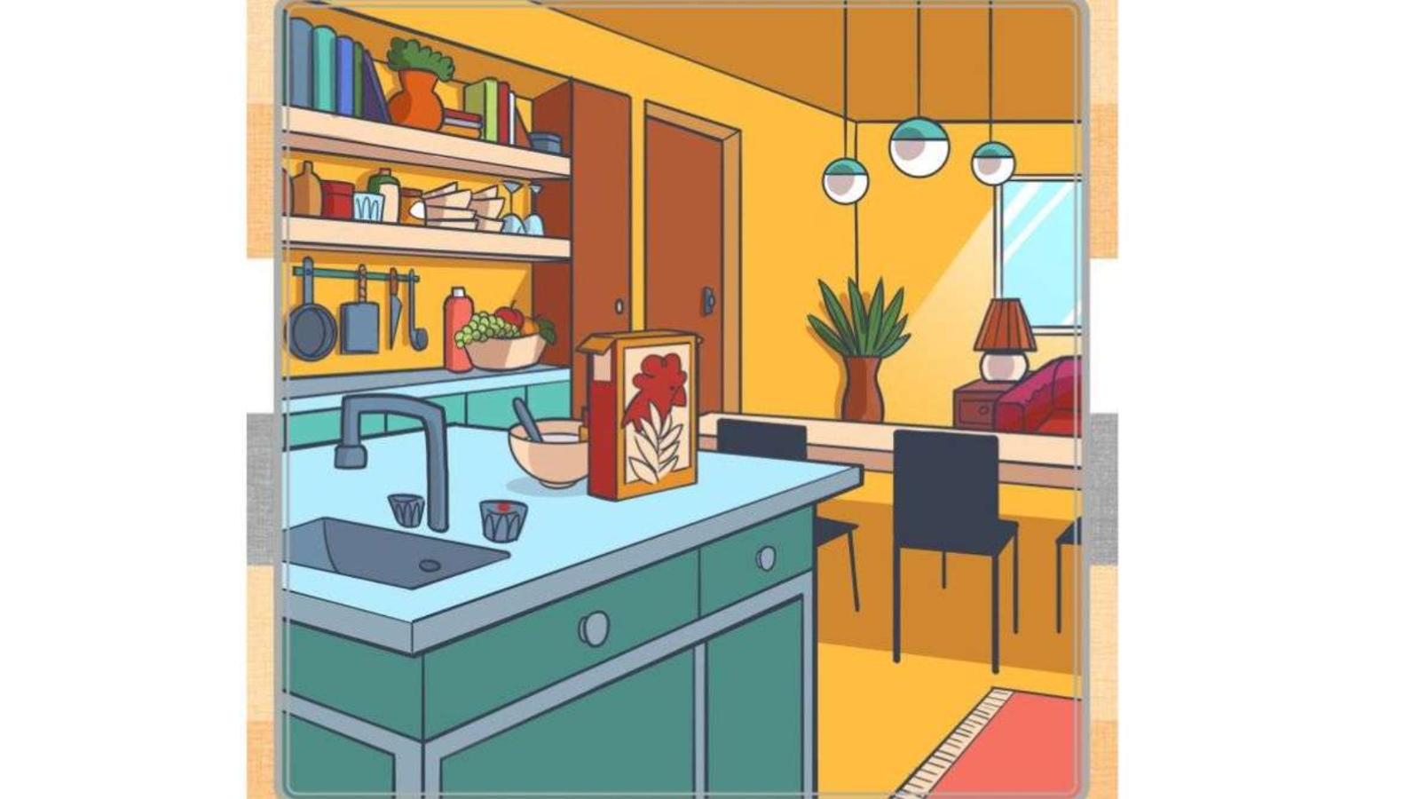 Kartal gibi gözleri olanlar bile bulamadı! Resimde gizli ruju 9 saniyede bulmak için en 130 IQ gerekiyor