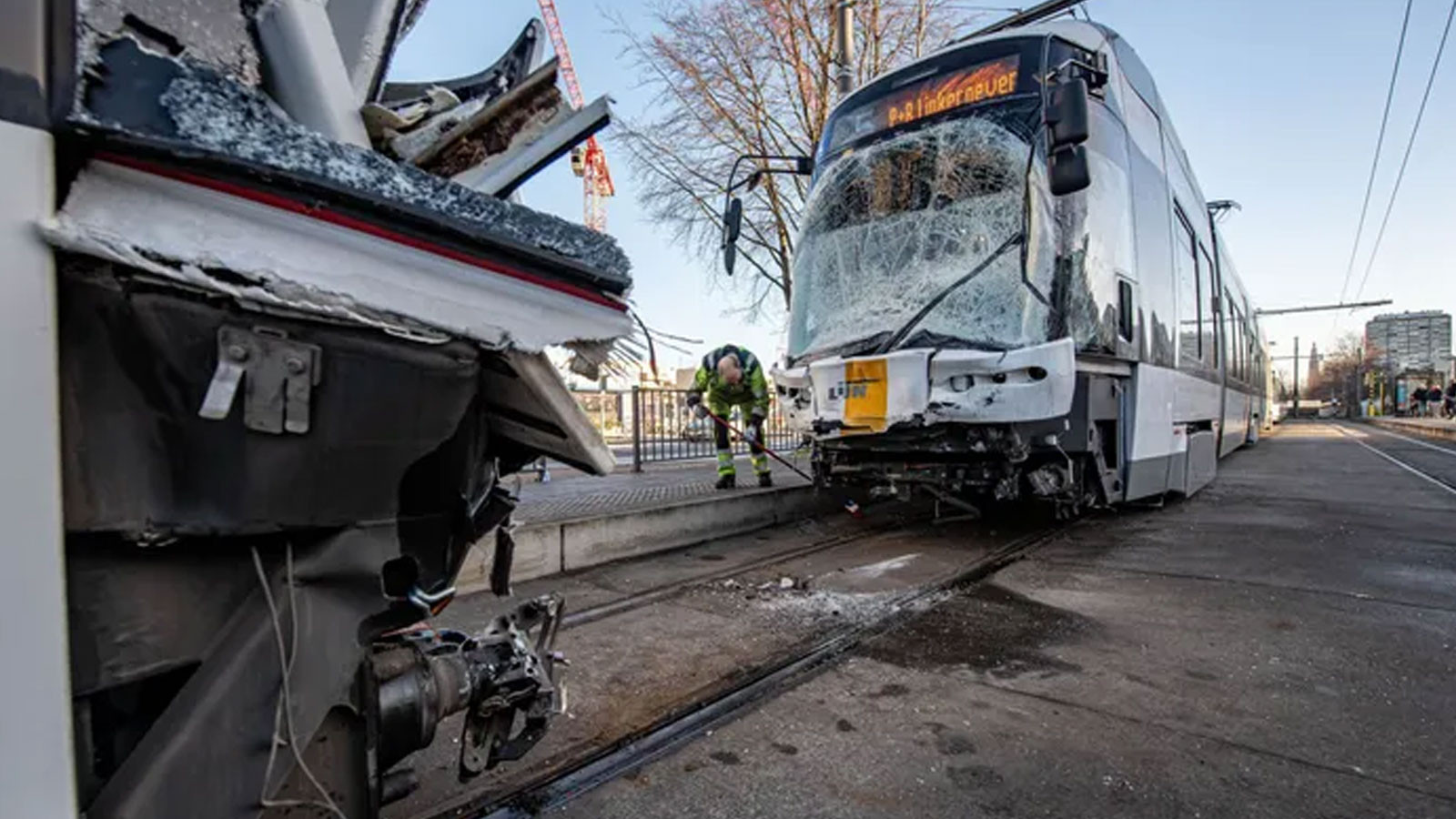 Belçika'da tramvay kazasında 9 kişi yaralandı