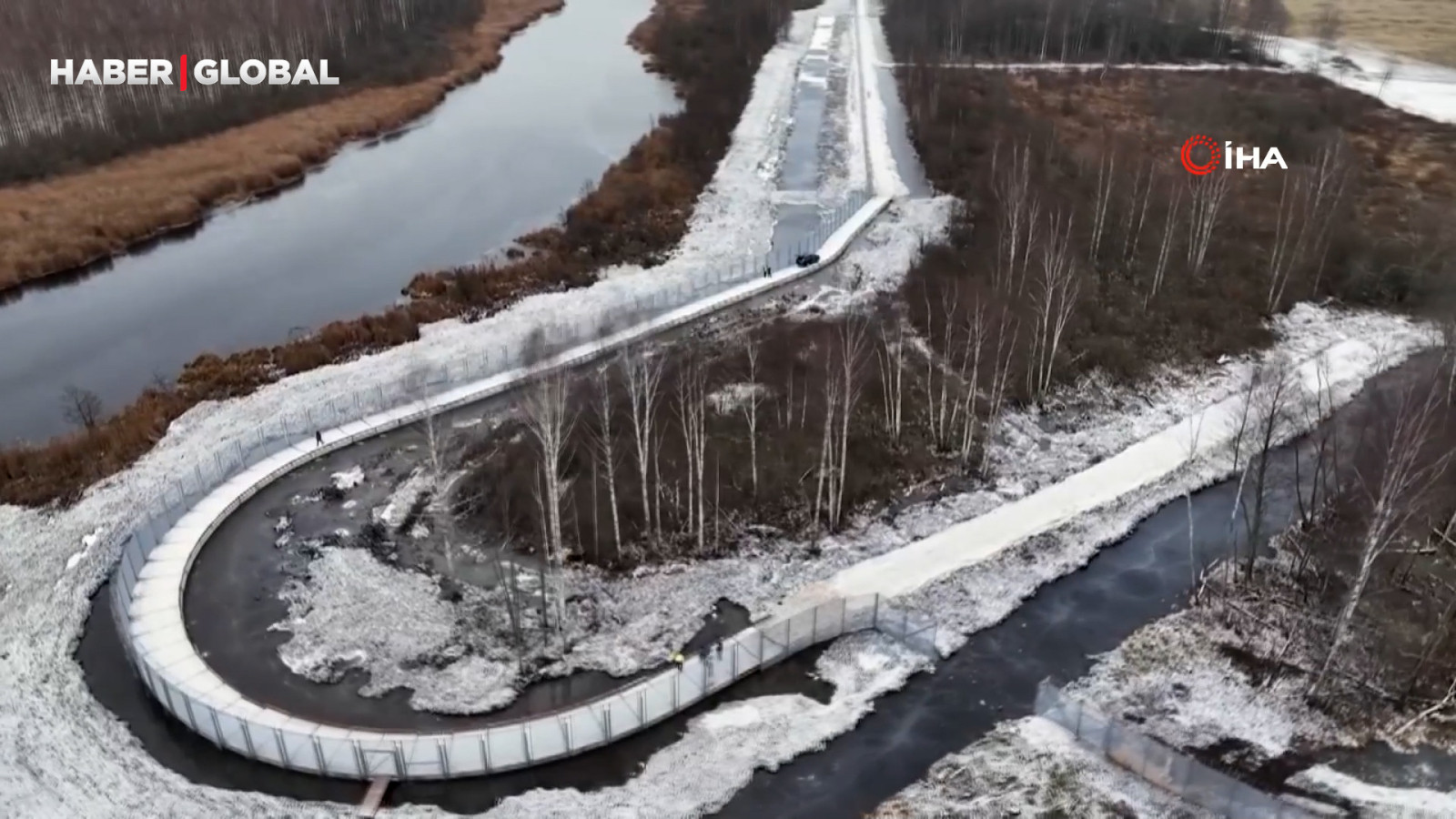 Letonya, Rusya sınırına inşa ettiği 280 kilometrelik çiti tamamladı