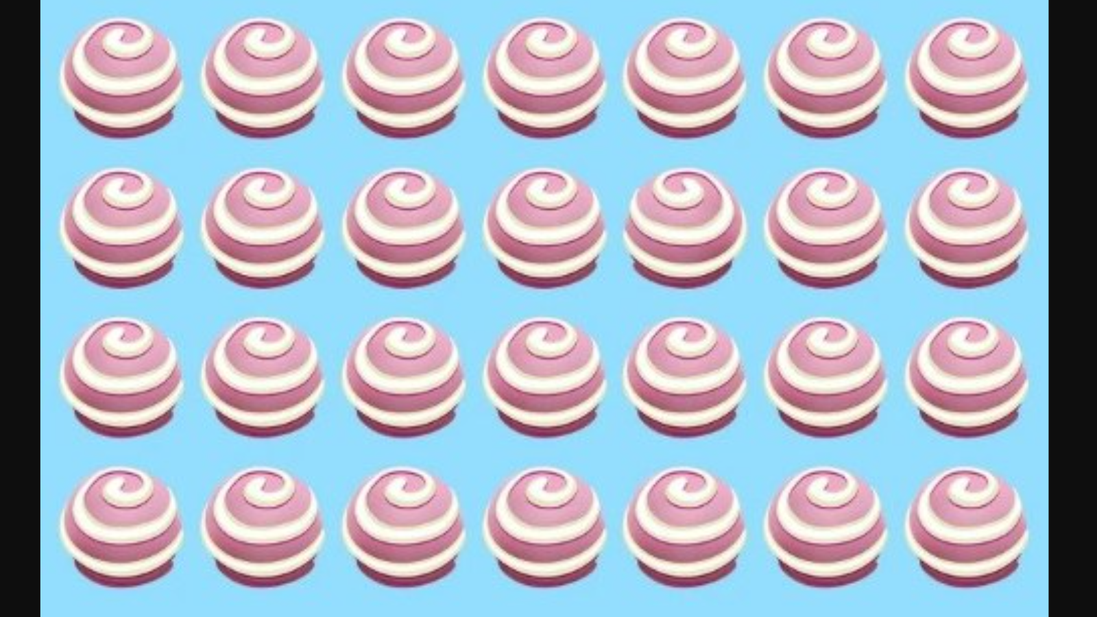 130 kişi denedi, yalnızca 1'i gördü! Resimdeki farklı şekeri 6 saniyede bulmak için dahi olmalısınız