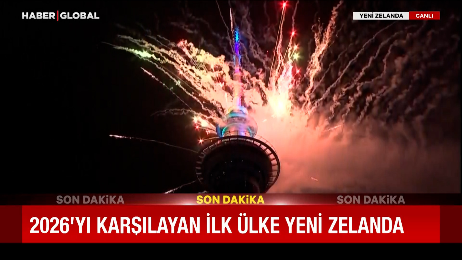 Yeni Zelanda 2026'ya merhaba dedi