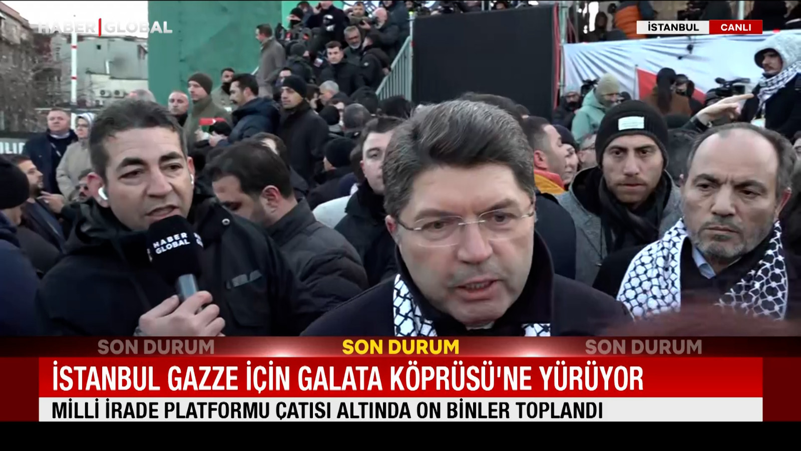 Adalet Bakanı Yılmaz Tunç: “Gazze’deki zulmün sona ermesi için dünyaya sesleniyoruz”