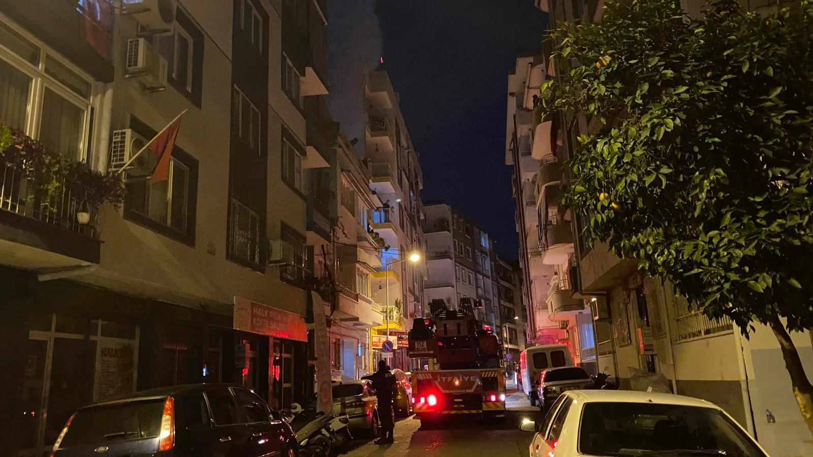 Aydın'da yılbaşı gecesi yangın paniği! 