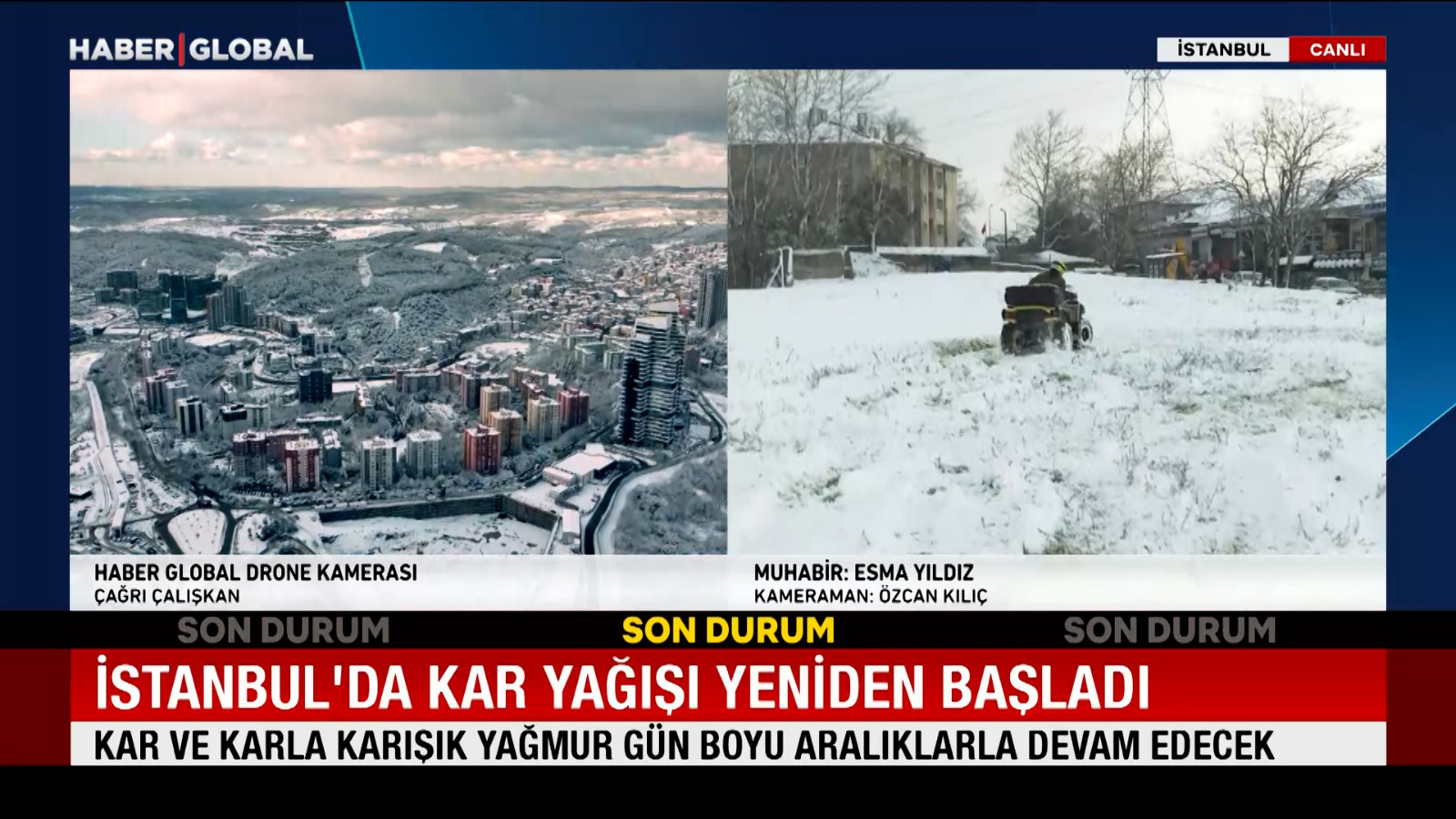 İstanbul’da kar yağışı devam edecek mi?
