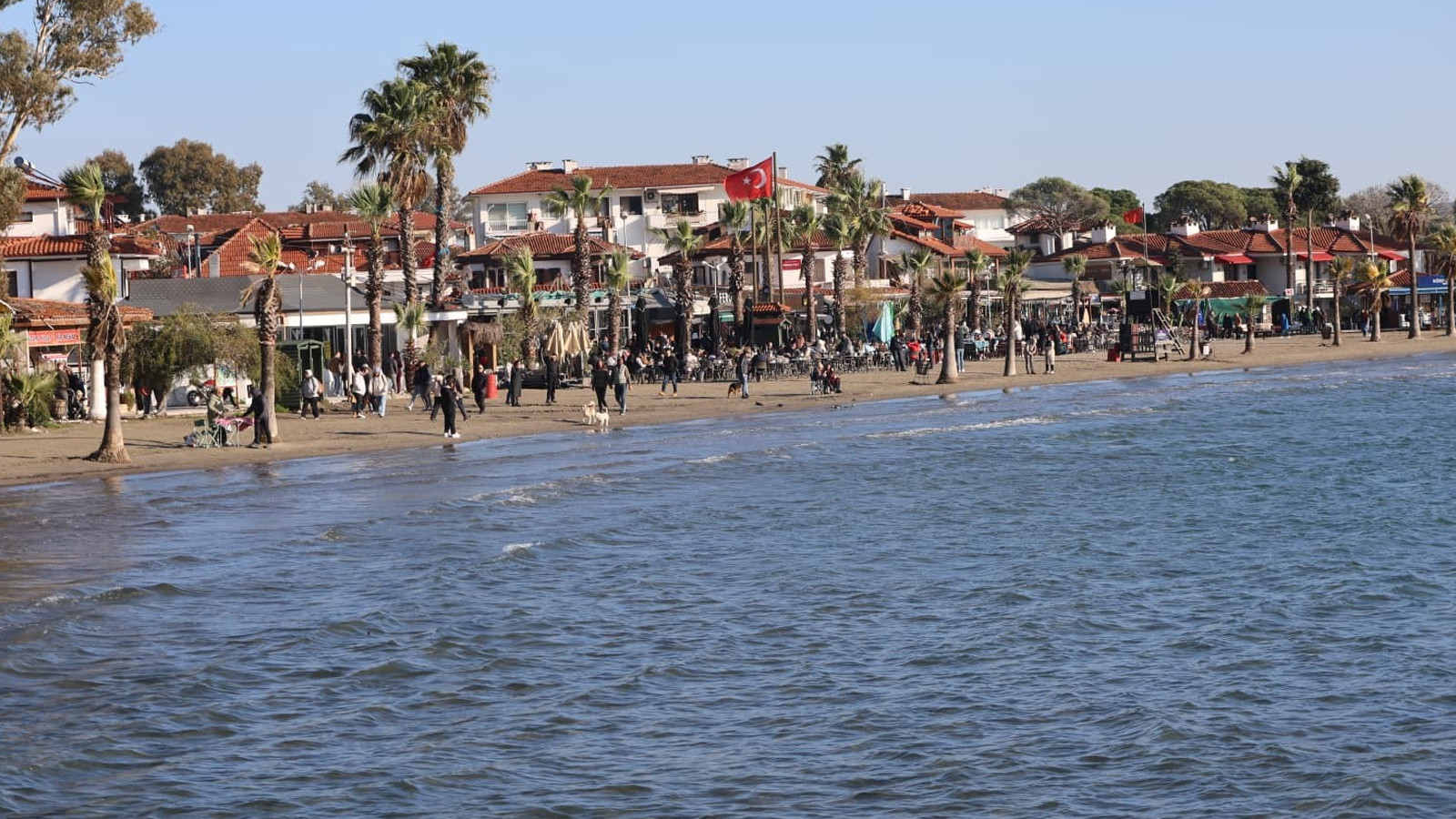 Yılın ilk gününü o şehrimizde denizde karşıladılar