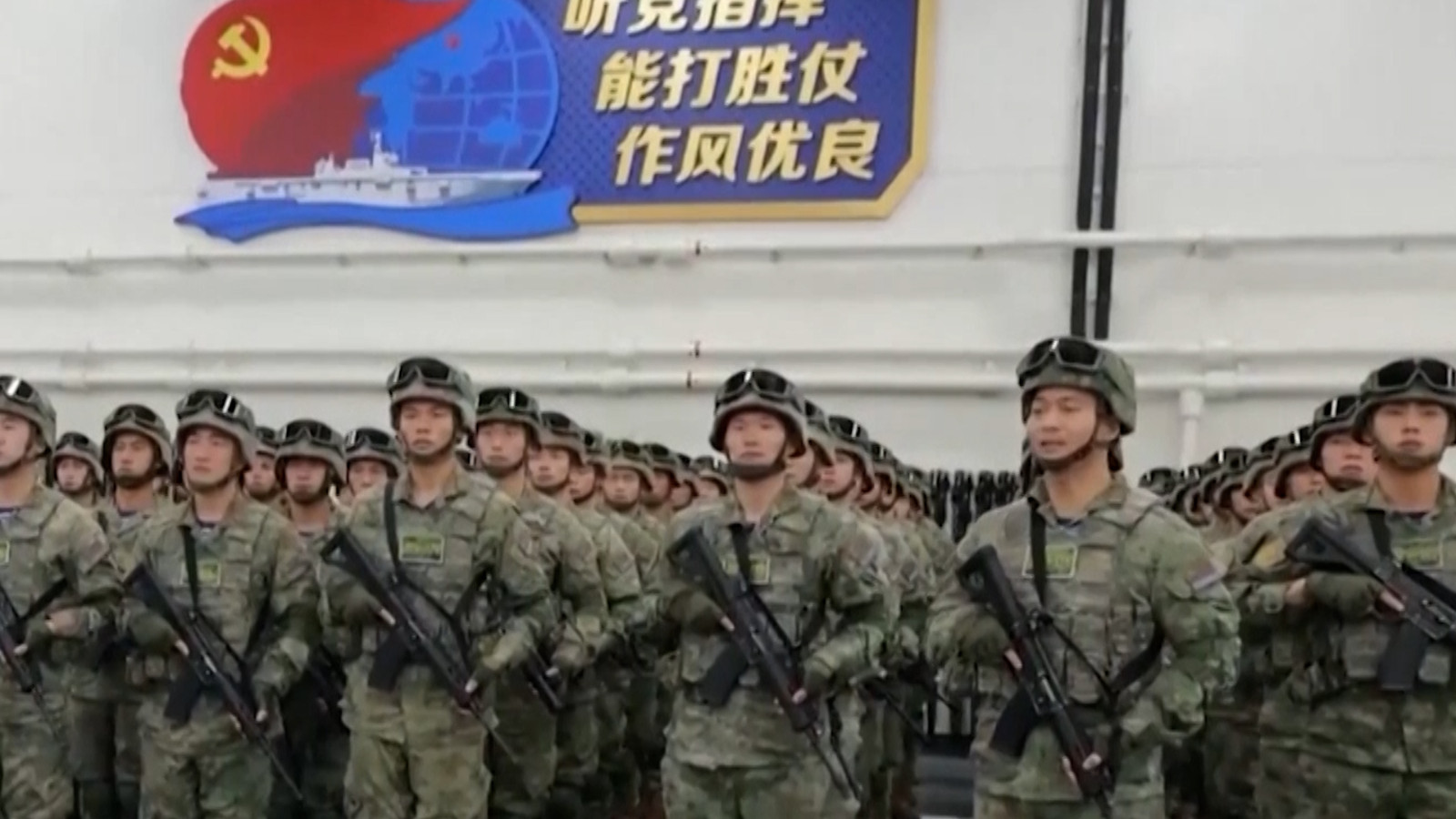 Çin Tayvan'da savaşa hazırlanıyor!