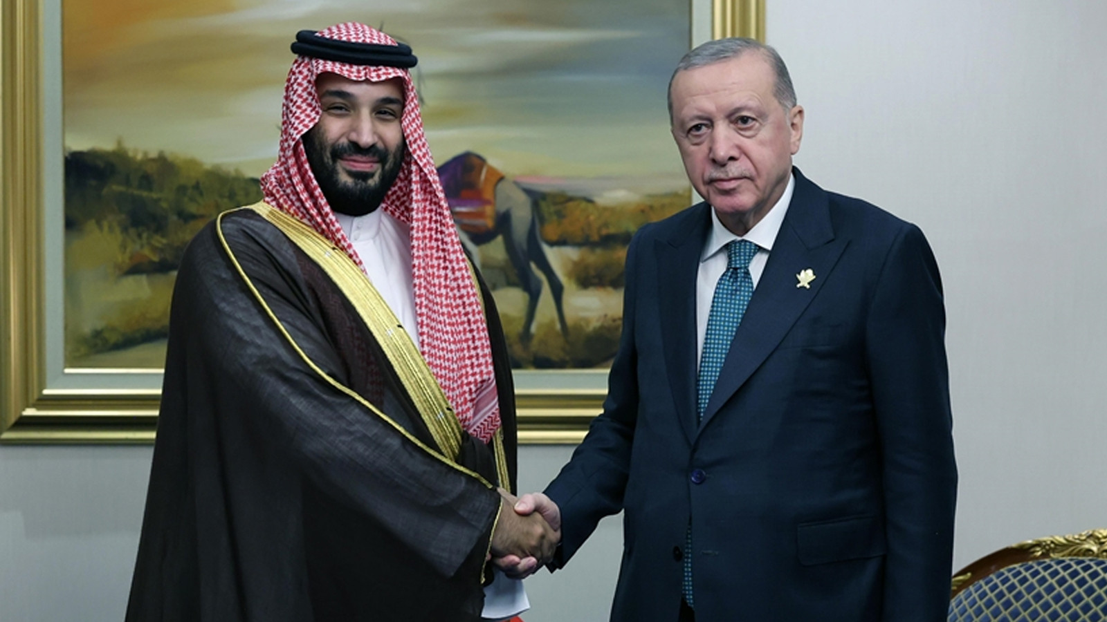 Cumhurbaşkanı Erdoğan'dan Muhammed Bin Selman ile kritik görüşme