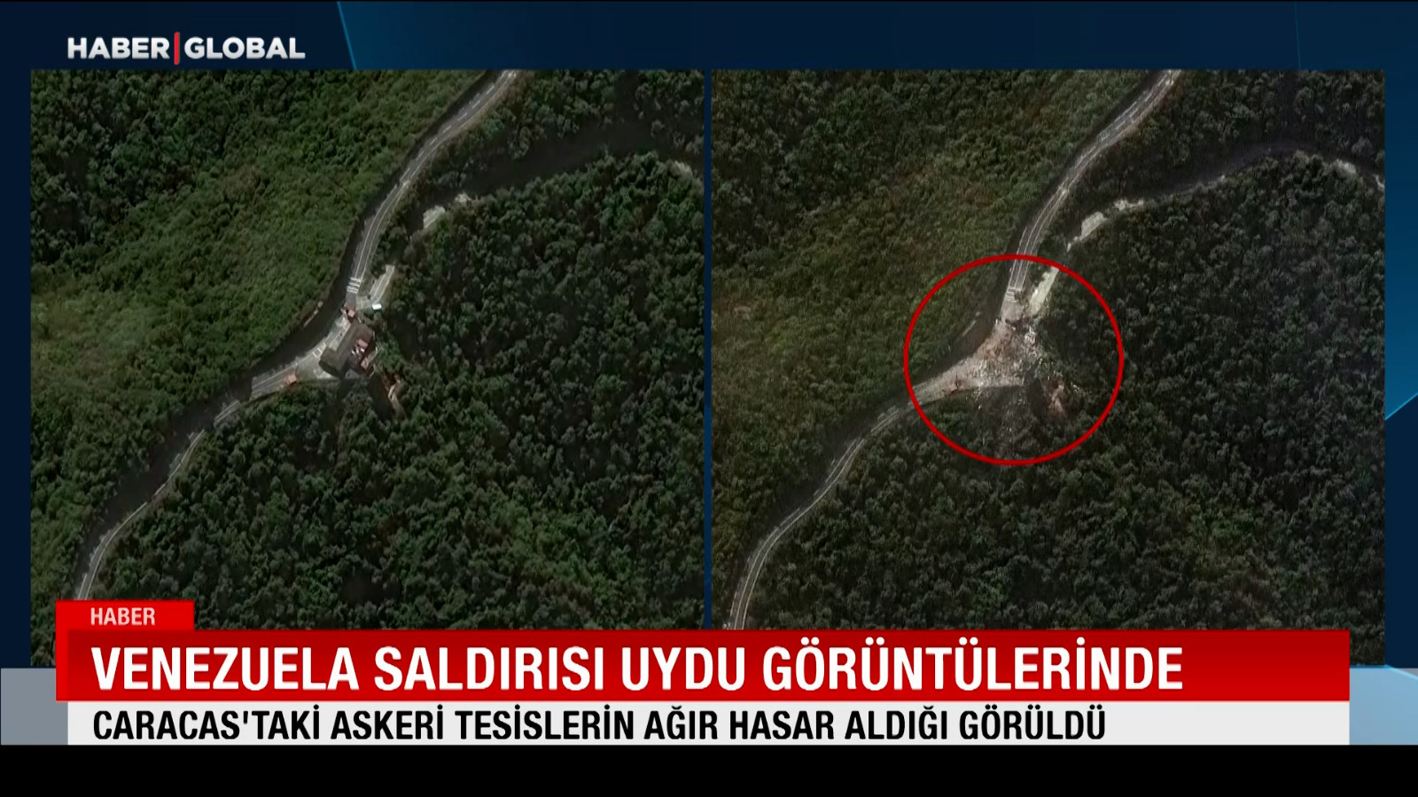 Venezuela saldırısı uydu görüntülerinde: ABD'li yetkililere göre saldırıda en az 40 kişi hayatını kaybetti