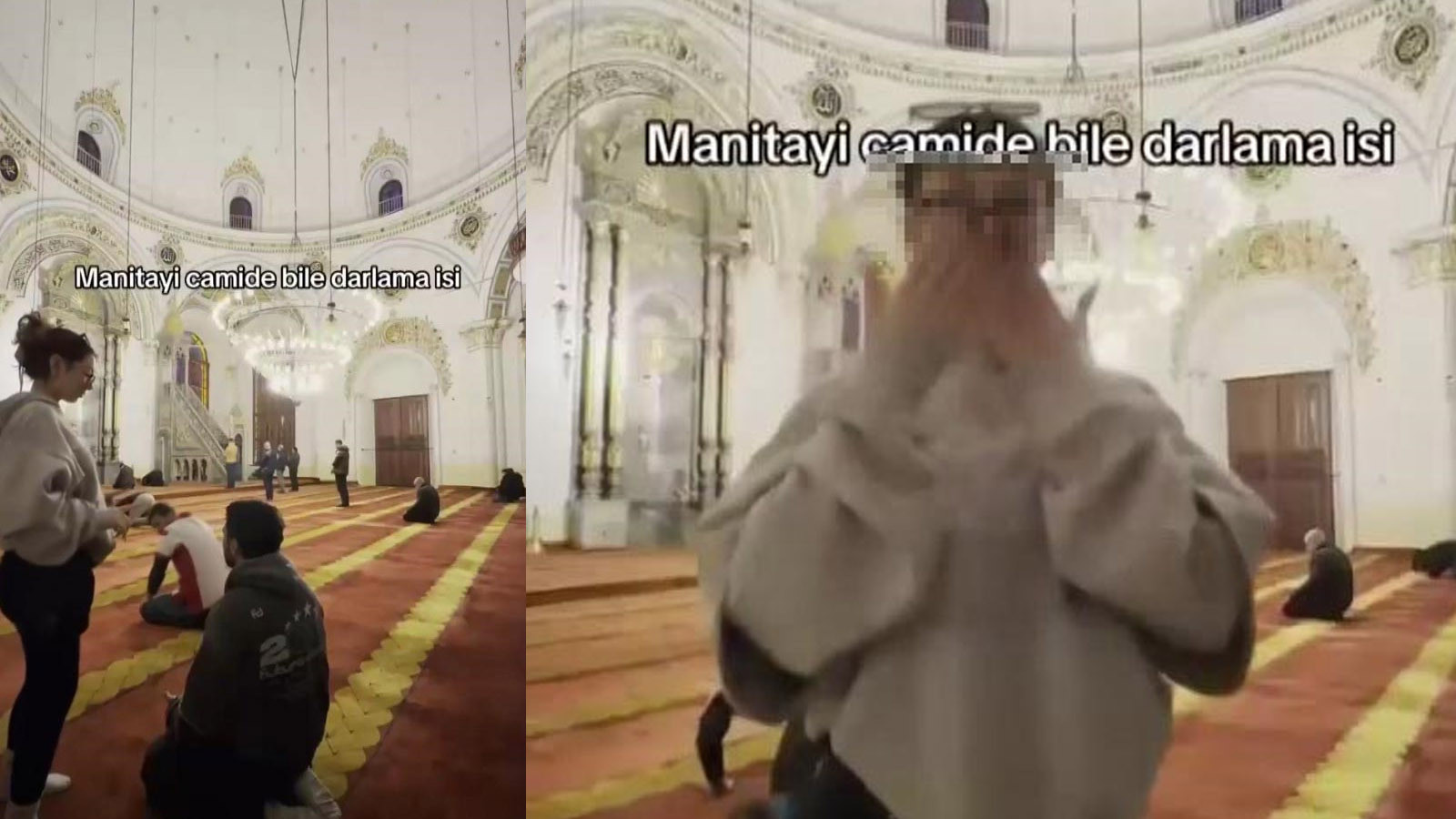 Camide uygunsuz hareketlerde bulunan iki kişi hakkında soruşturma