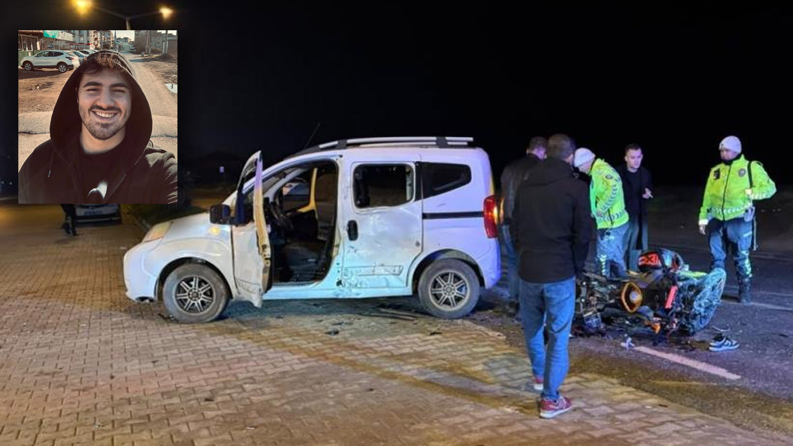 Kazada ağır yaralanan motosikletli 17 gündür süren yaşam mücadelesini kaybetti