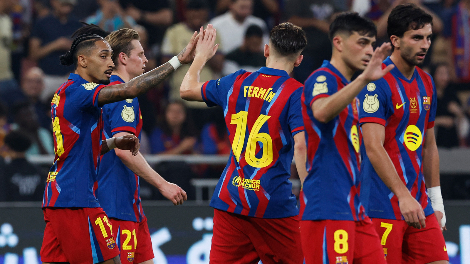 Barcelona, Süper Kupa'da Athletic Bilbao'yu ezdi geçti