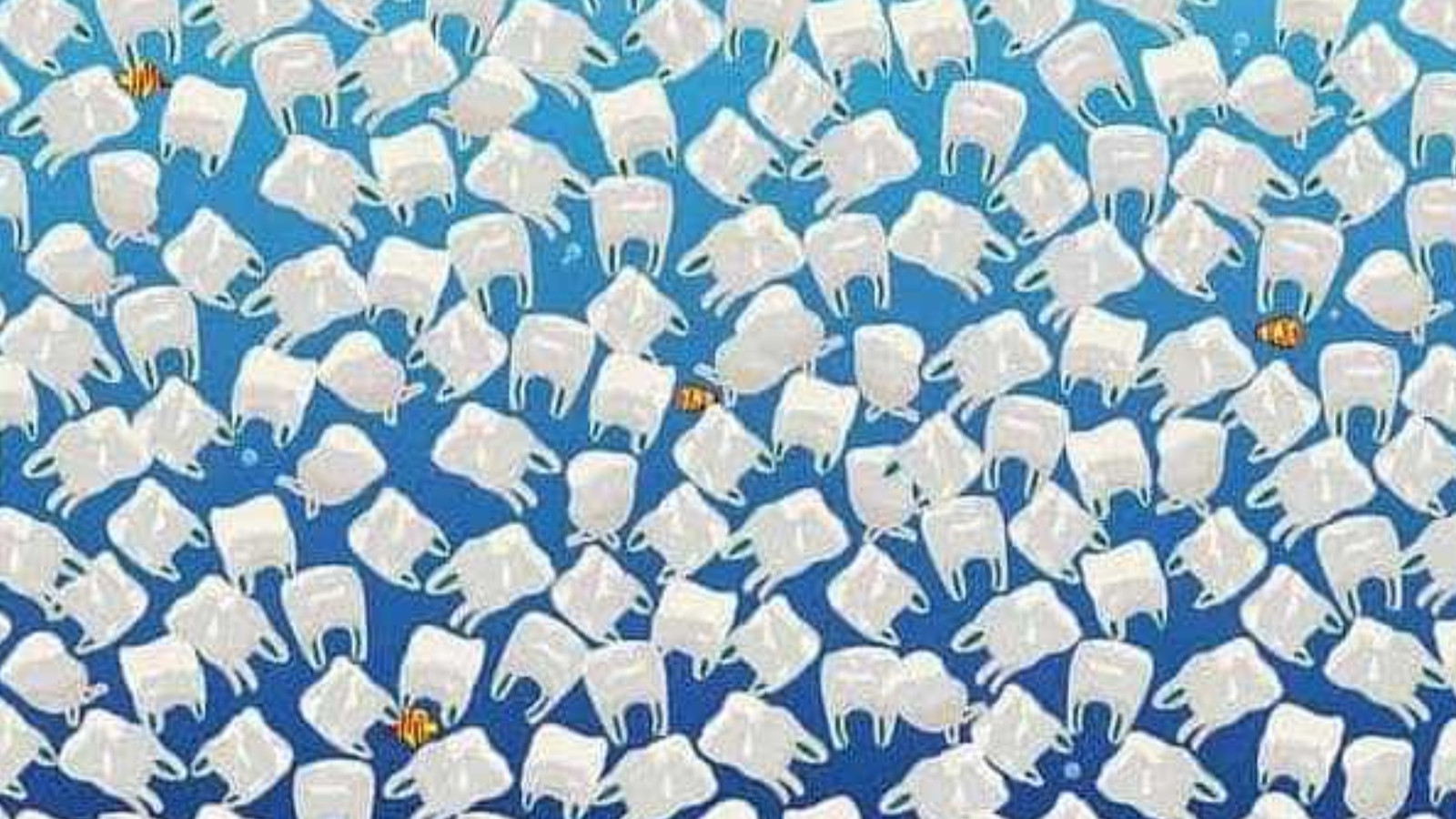 Dahiler için çocuk oyuncağı! Resimde saklı deniz anasını 5 saniyede bulmak için en az 130 IQ gerekiyor