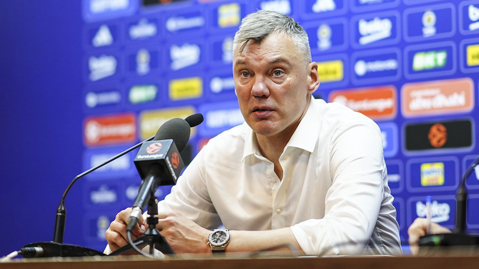 Fenerbahçe Beko Başantrenörü Sarunas Jasikevicius: "Takımı ve taraftarı tebrik ediyorum"
