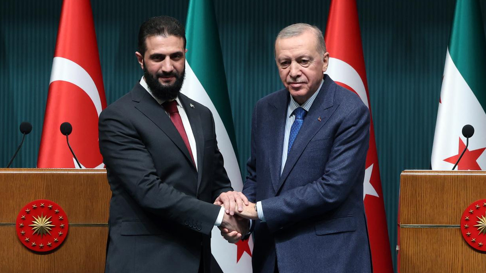 Cumhurbaşkanı Erdoğan Şara ile görüştü: Suriye’de istikrar ve güvenlik masada