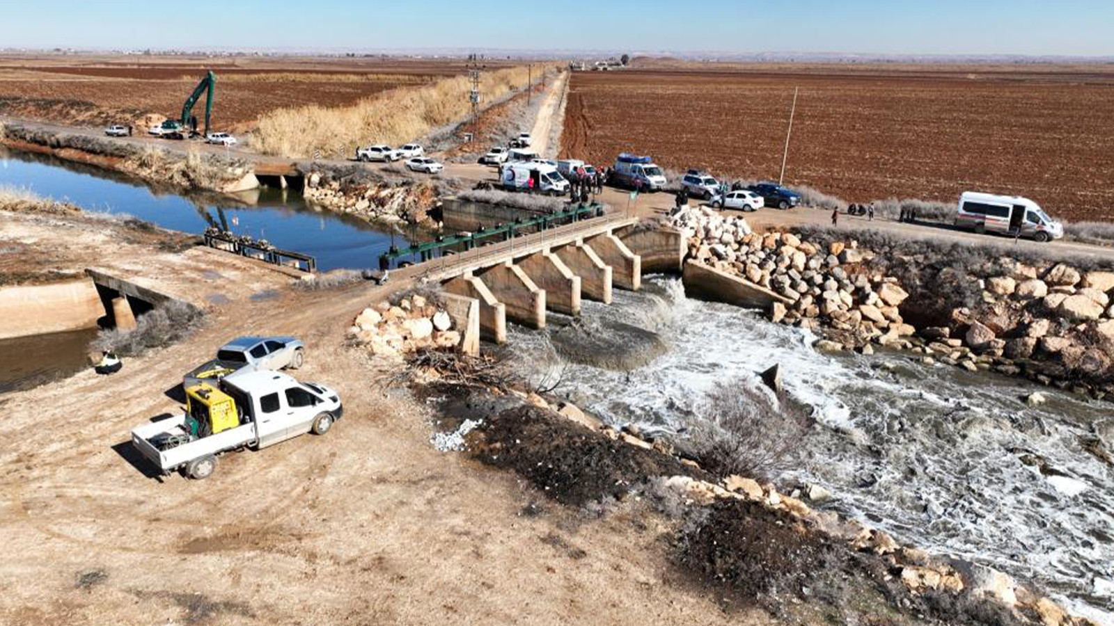 Sulama kanalında kaybolan sürücü 13 gündür aranıyor