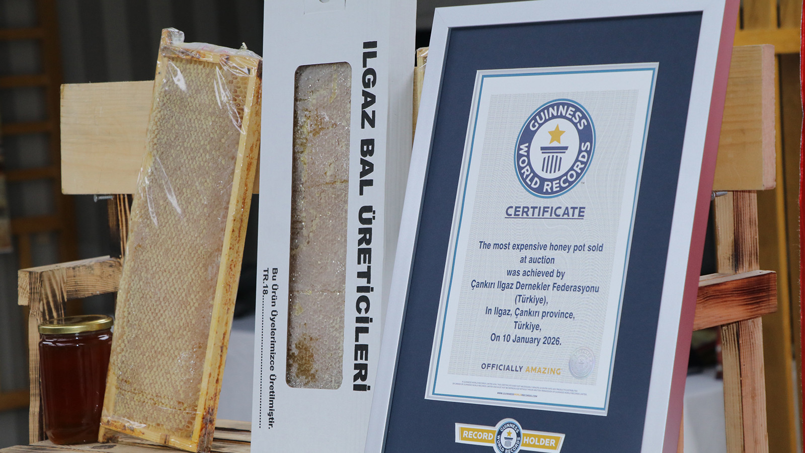 Çankırı'da satıldı, Guinness Rekorlar Kitabı'na girdi! Bu bal tarihe geçti