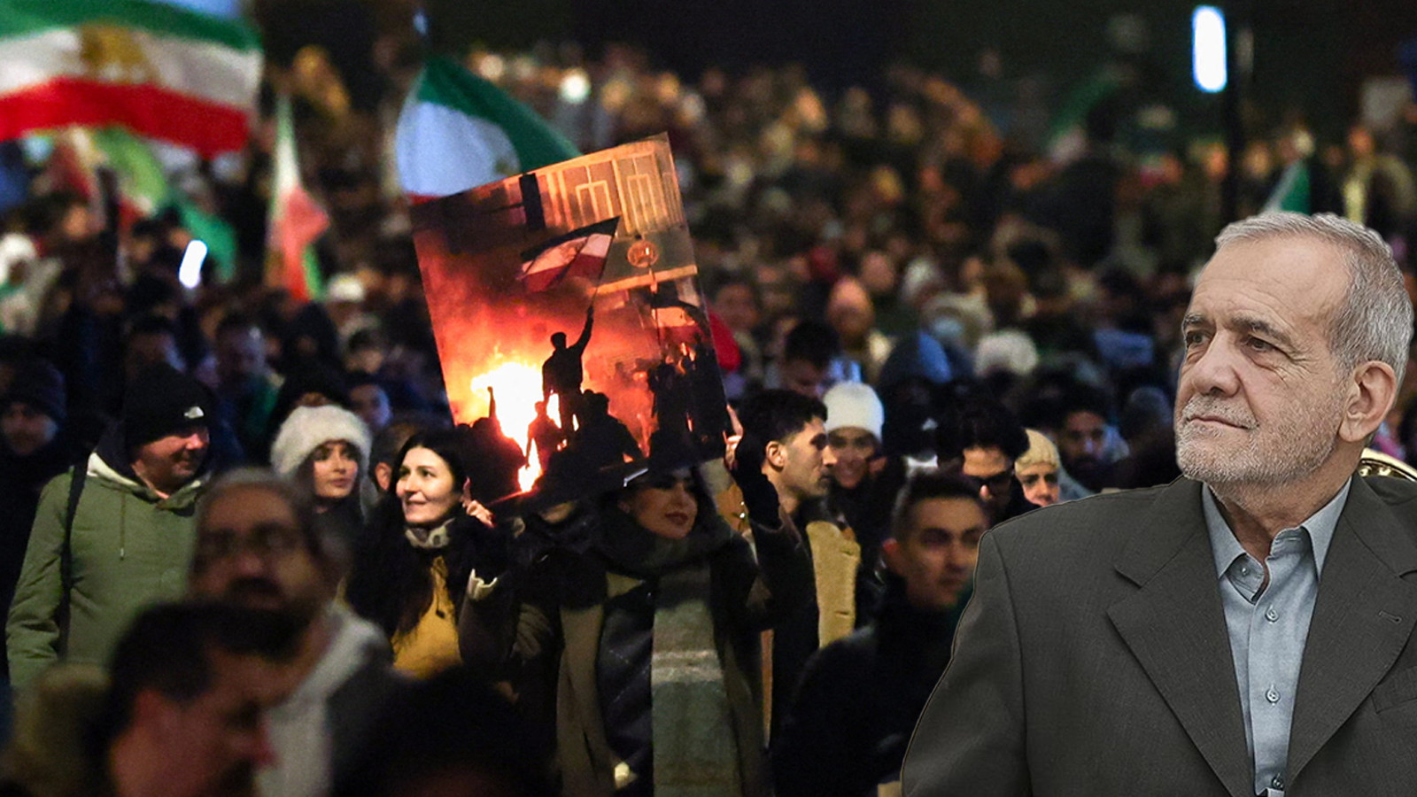 İran'daki protestolarda ölü sayısı artıyor! Pezeşkiyan: Halkı dinlemeye hazırız