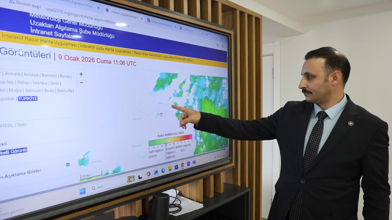 Meteoroloji 13. Bölge Teknik Şube Müdürü Öztürk: 2022'den sonraki en yüksek yağışı gördük