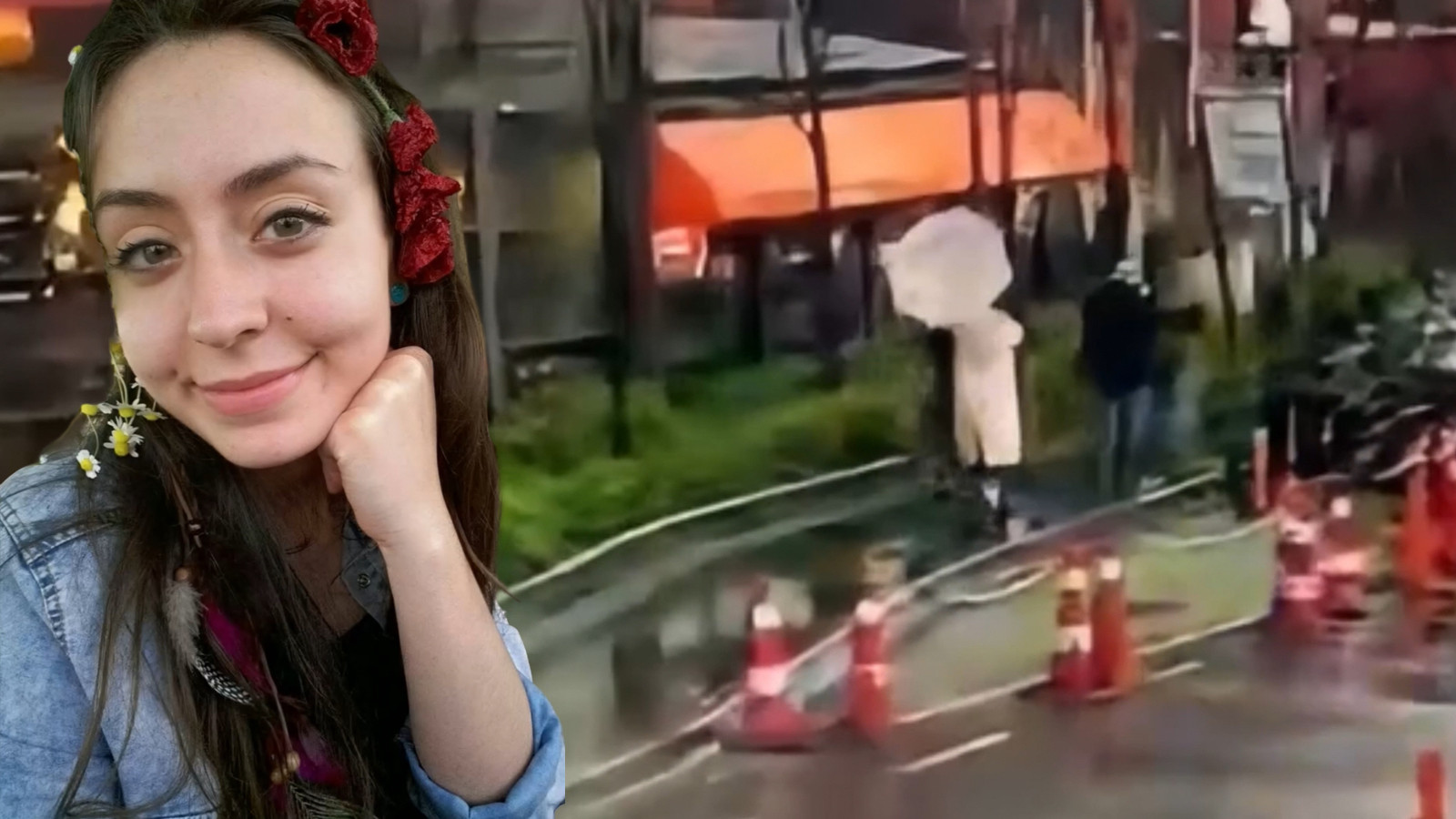 Öğle molasında gelen felaket! Kaldırımda yürürken üzerine düştü