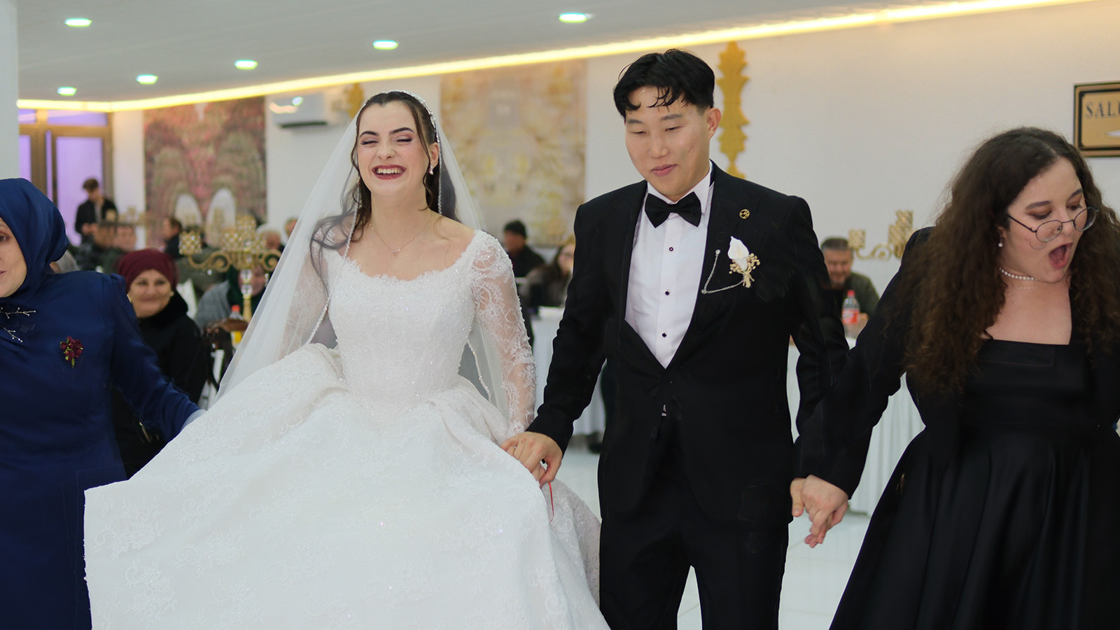 Rize’ye Güney Kore’den damat