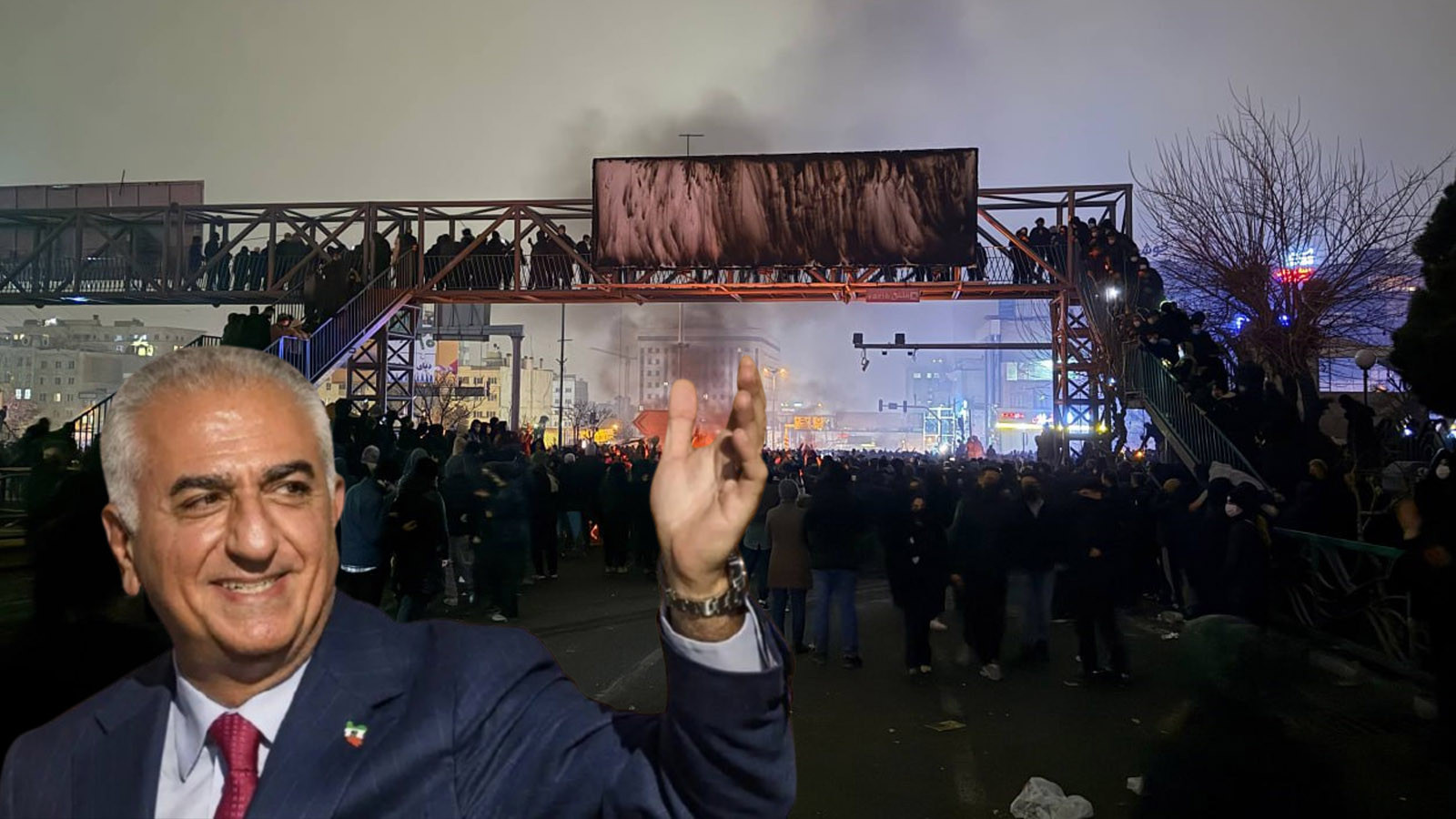 Sürgündeki Rıza Pehlevi’den İran’daki göstericilere 'Sokakları terk etmeyin' çağrısı