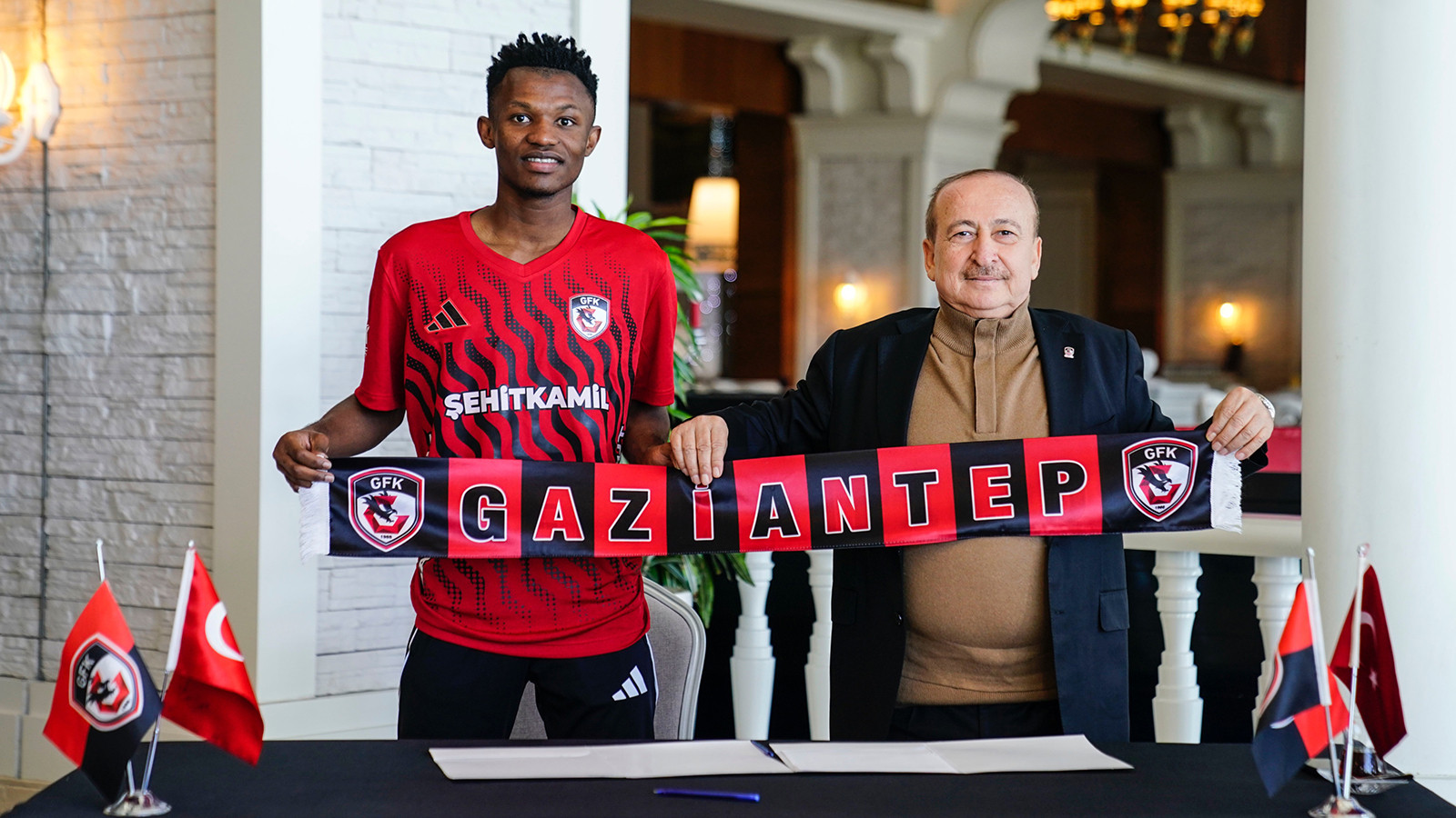 Gaziantep FK, Karamba Gassama'yı kadrosuna kattı