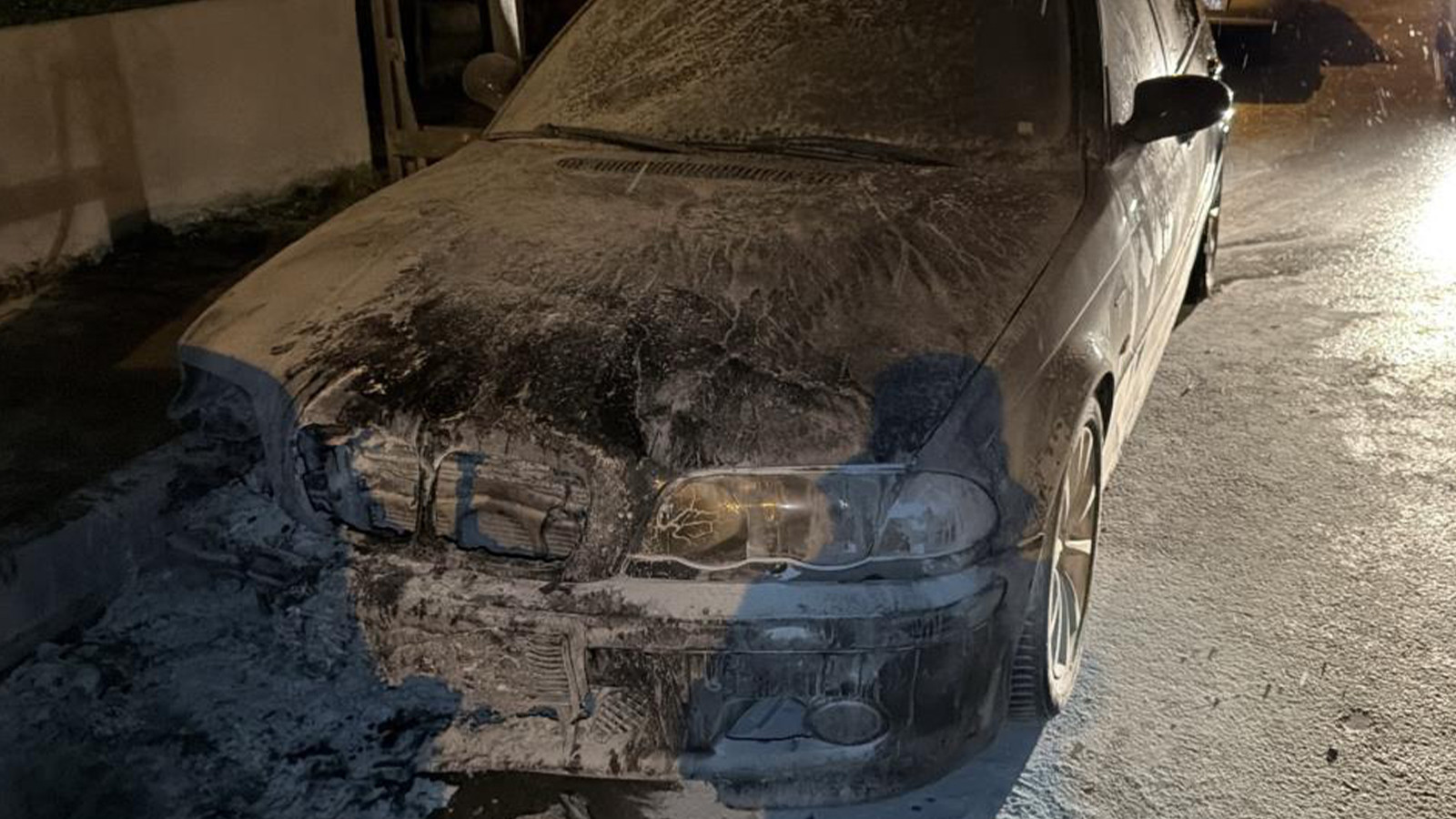 İstanbul'da otomobil yangını!