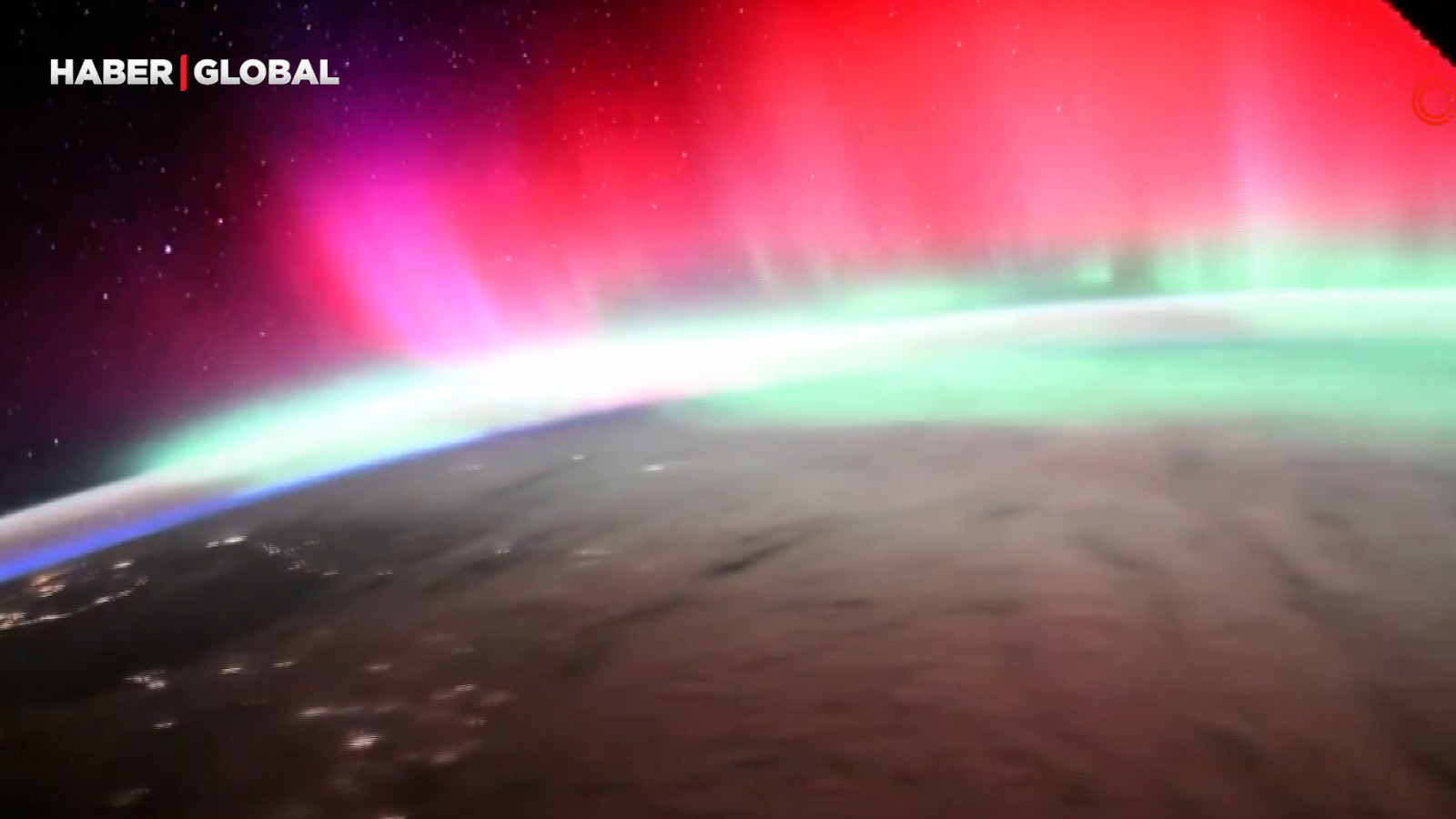 Japon astronot, uzaydan kuzey ışıklarını görüntüledi